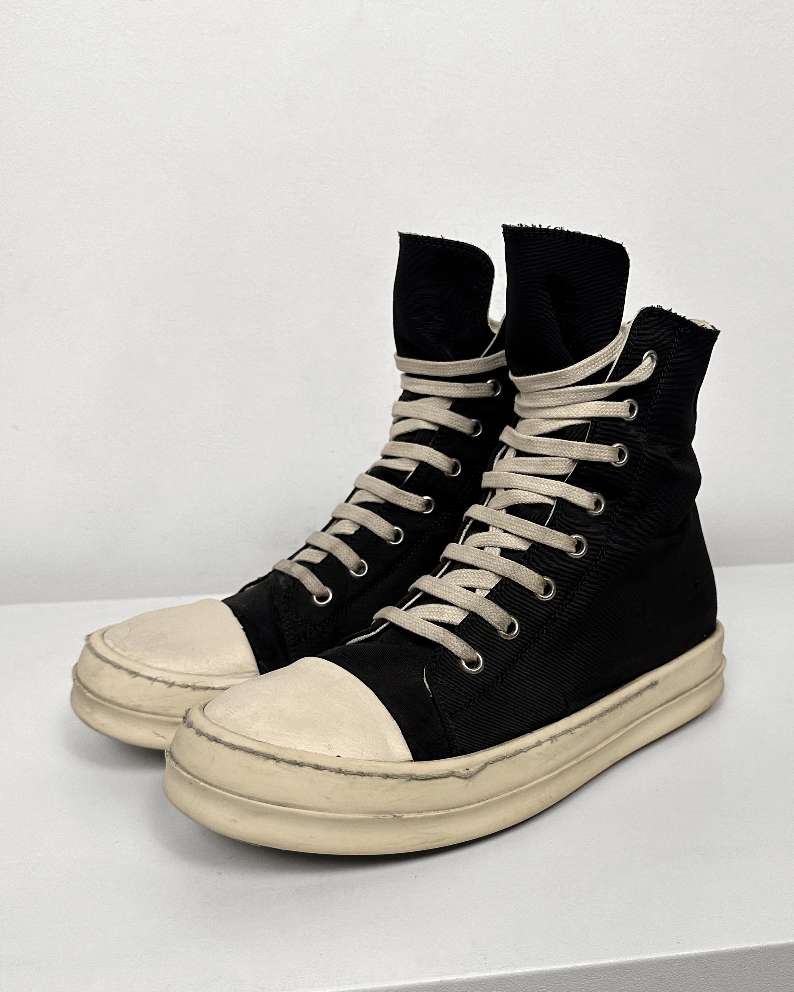 Rick Owens Rick Owens Drkshdw High Ramones Size US 5.5 / EU 38 - 6 Thumbnail