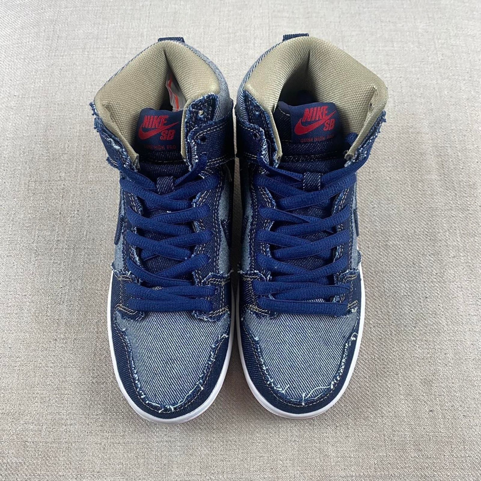Nike Nike SB Dunk High “Reese Forbes Denim” Size US 5.5 / IT 35.5 - 2 Thumbnail