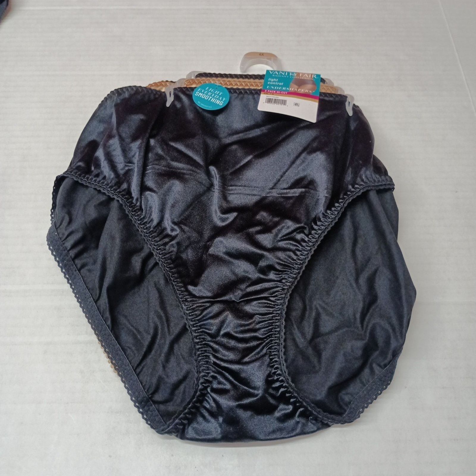 Other VANITY FAIR Women 3-Pair Hi Cut Panties Nylon Size 4XL/11 Size ONE SIZE - 1 Thumbnail