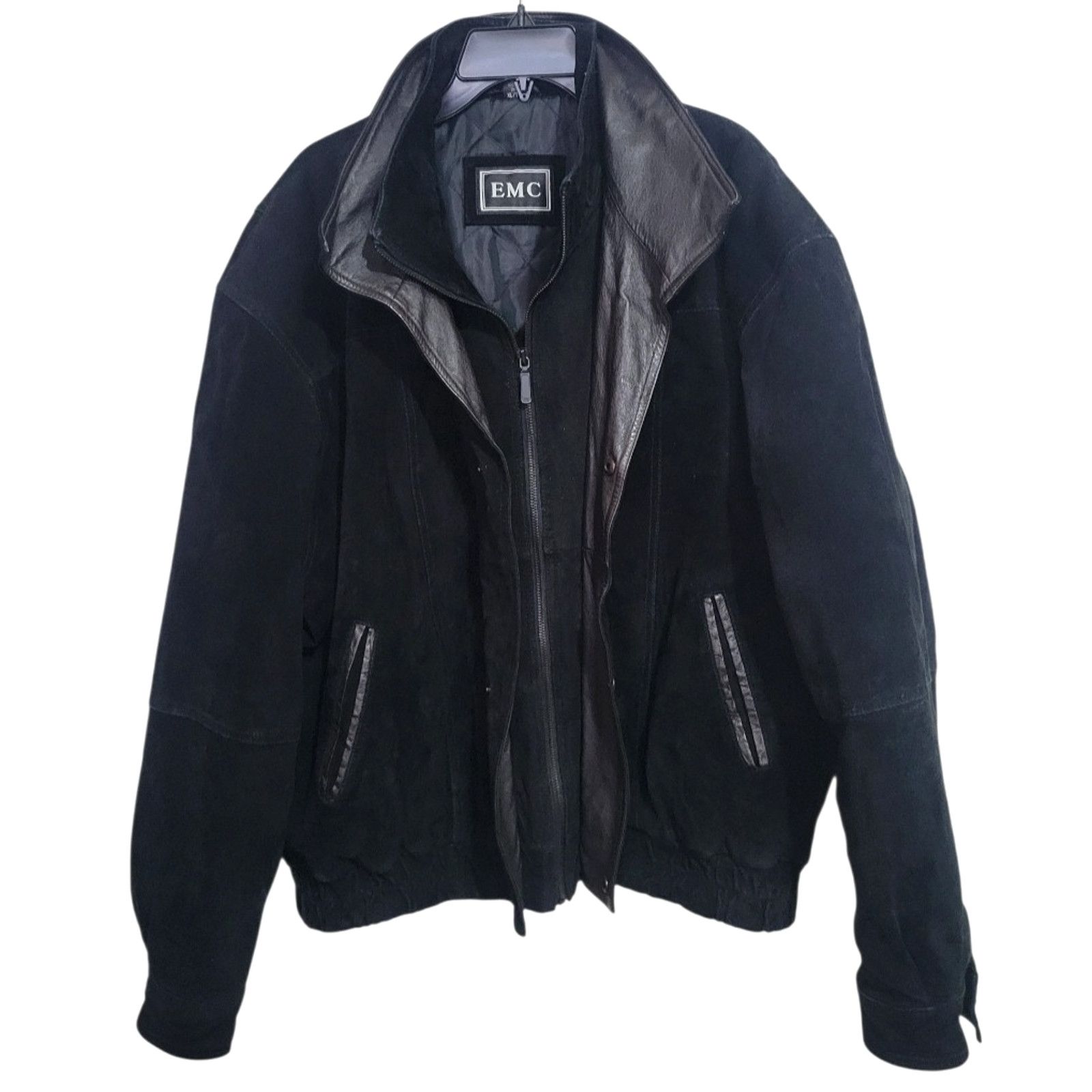 Undefeated EMC Ventage Suede Leather Men Pockets Zip Jacket Size XL Size US XL / EU 56 / 4 - 3 Thumbnail