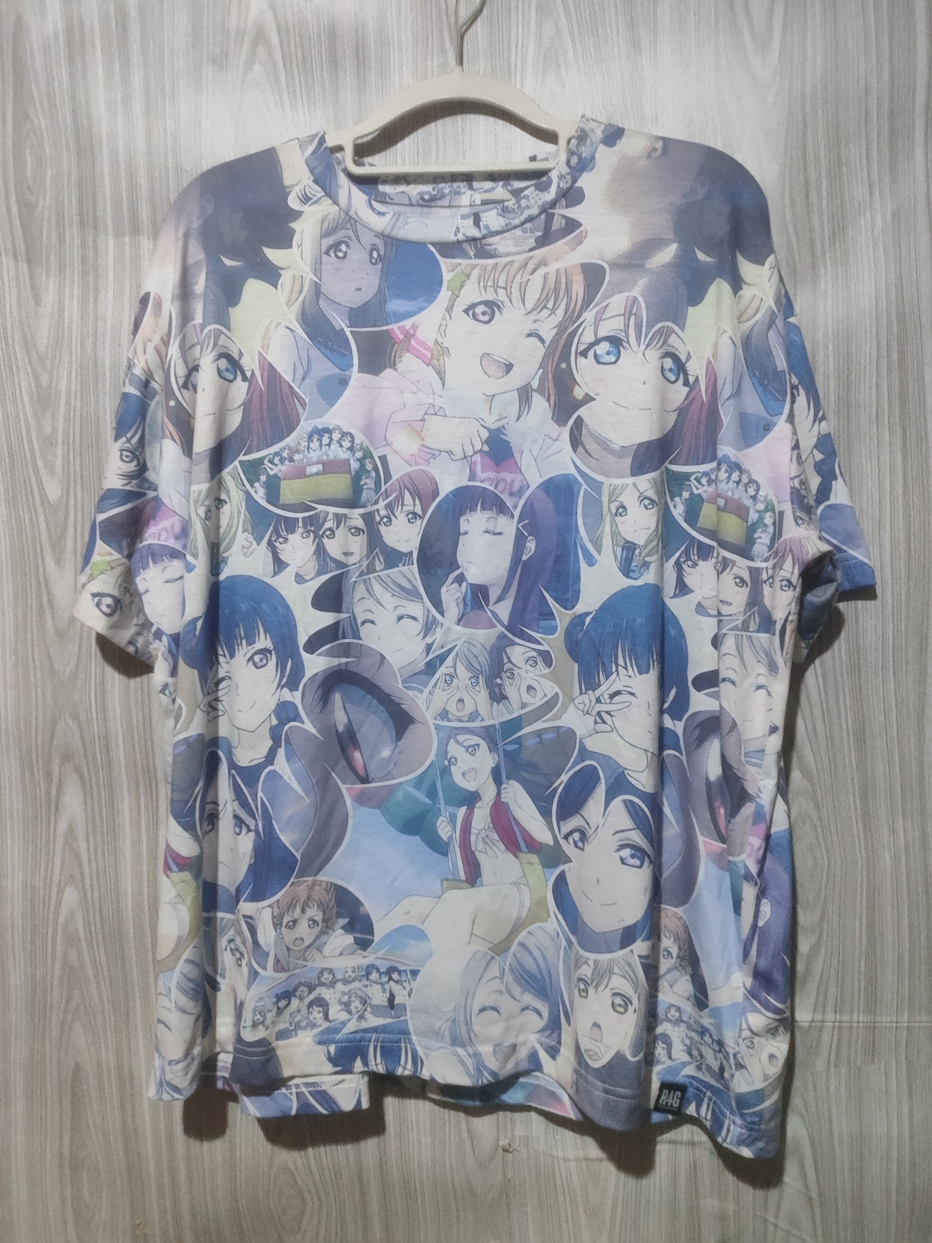 Cartoon Network Anime tshirt love live sunshine aqours Size US XL / EU 56 / 4 - 1 Thumbnail