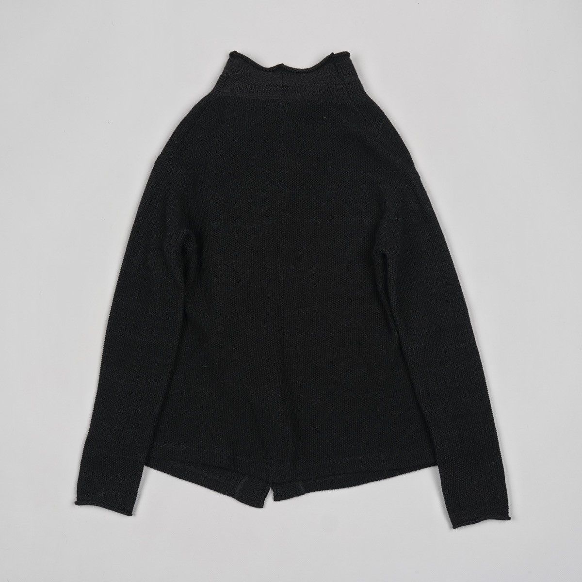 Transit Transit Par such Linen Oversize Asymmetric Cardigan Sweater Size L / US 10 / IT 46 - 4 Thumbnail