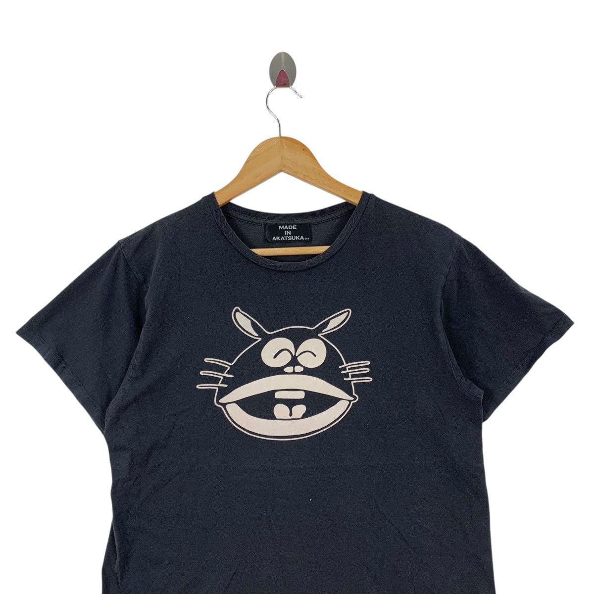 Vintage FUJIO AKATSUKA Tensai Bakabon Made in Akatsuka Anime Tshirt Size US L / EU 52-54 / 3 - 2 Thumbnail