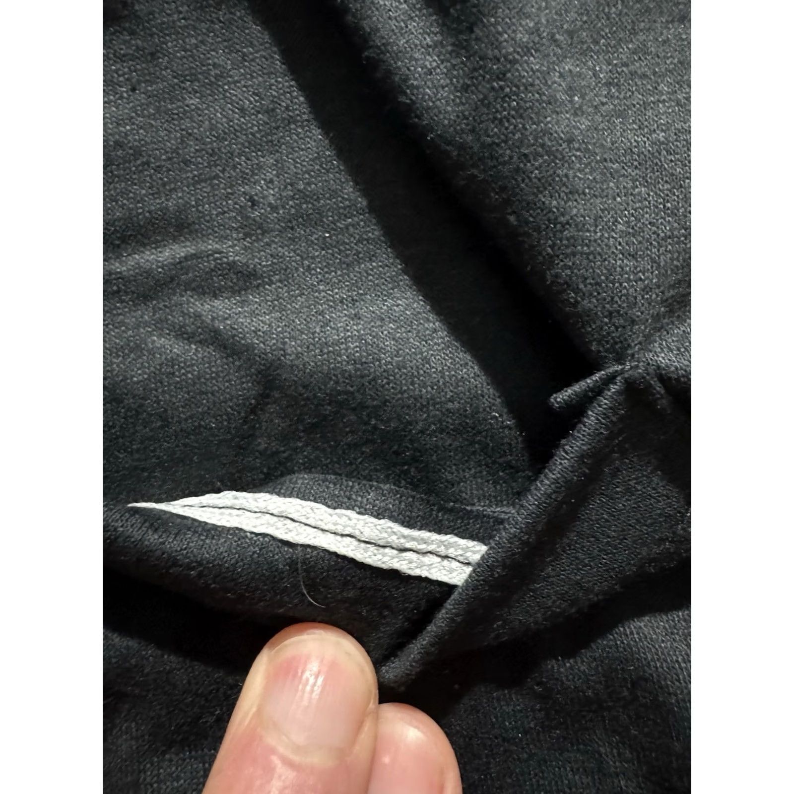 Vintage VINTAGE Black Selvedge Pocket T-Shirt Workwear Men’s XL Grunge Size US XL / EU 56 / 4 - 3 Thumbnail
