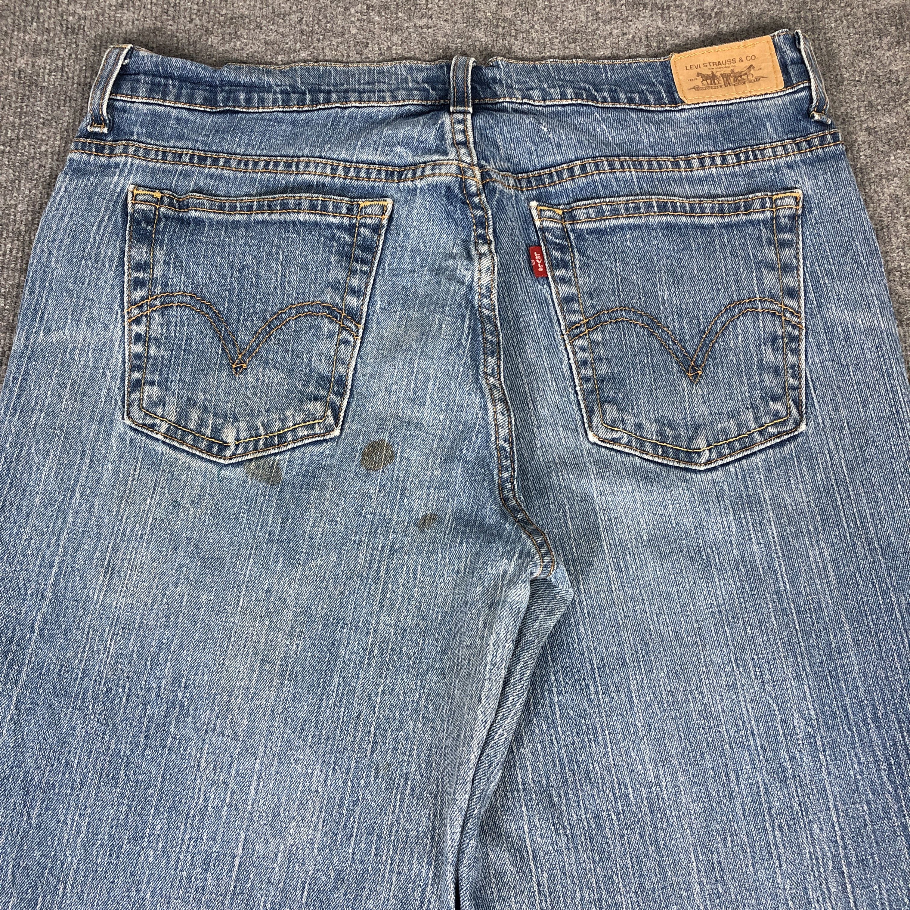 Levi's × Vintage Womens Vintage Levis 505 Straight Jeans L884W Size 34" / US 12 / IT 48 - 5 Thumbnail