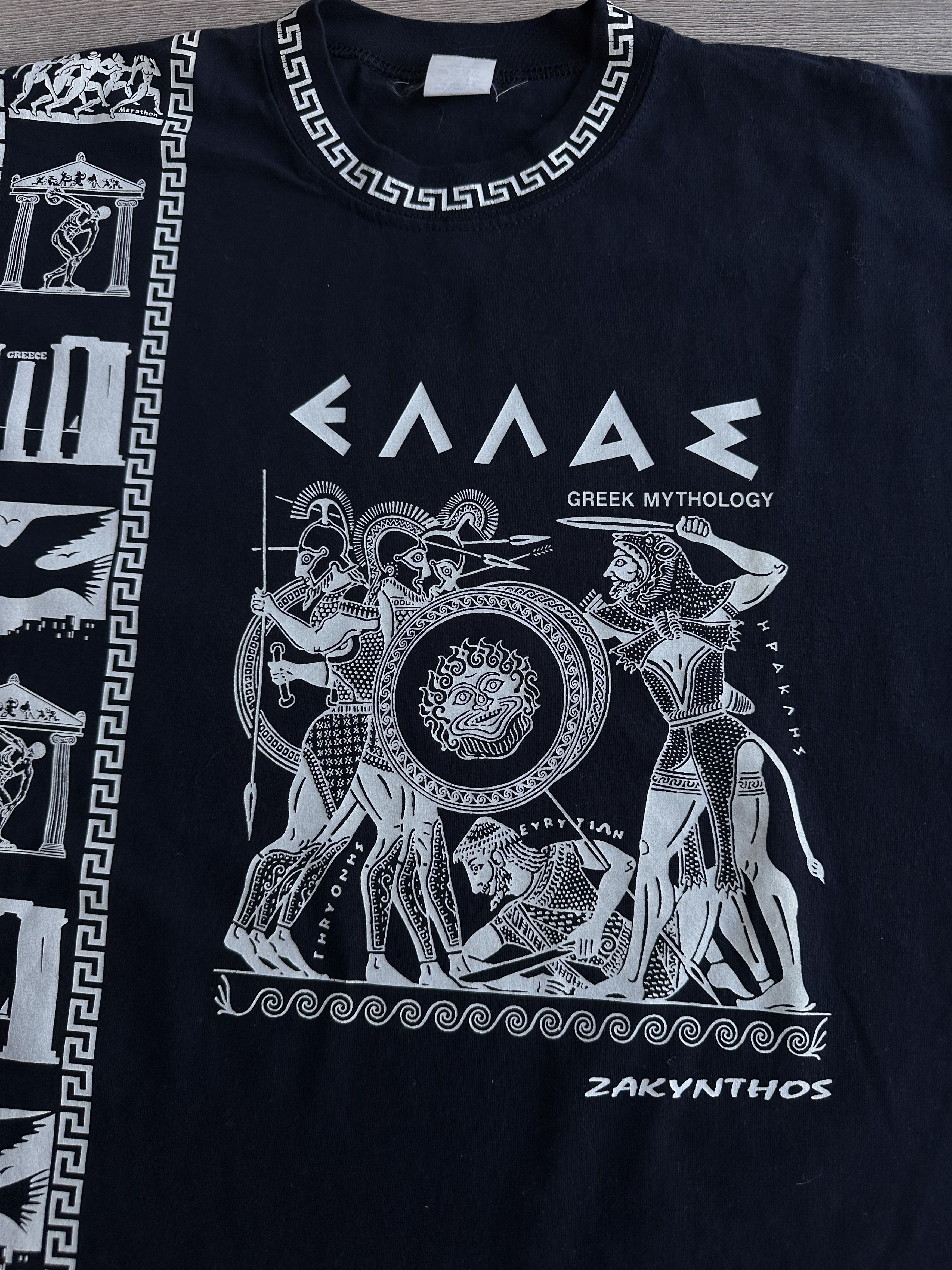 Vintage GREEK MYTHOLOGY Vintage t shirt Size US L / EU 52-54 / 3 - 3 Thumbnail
