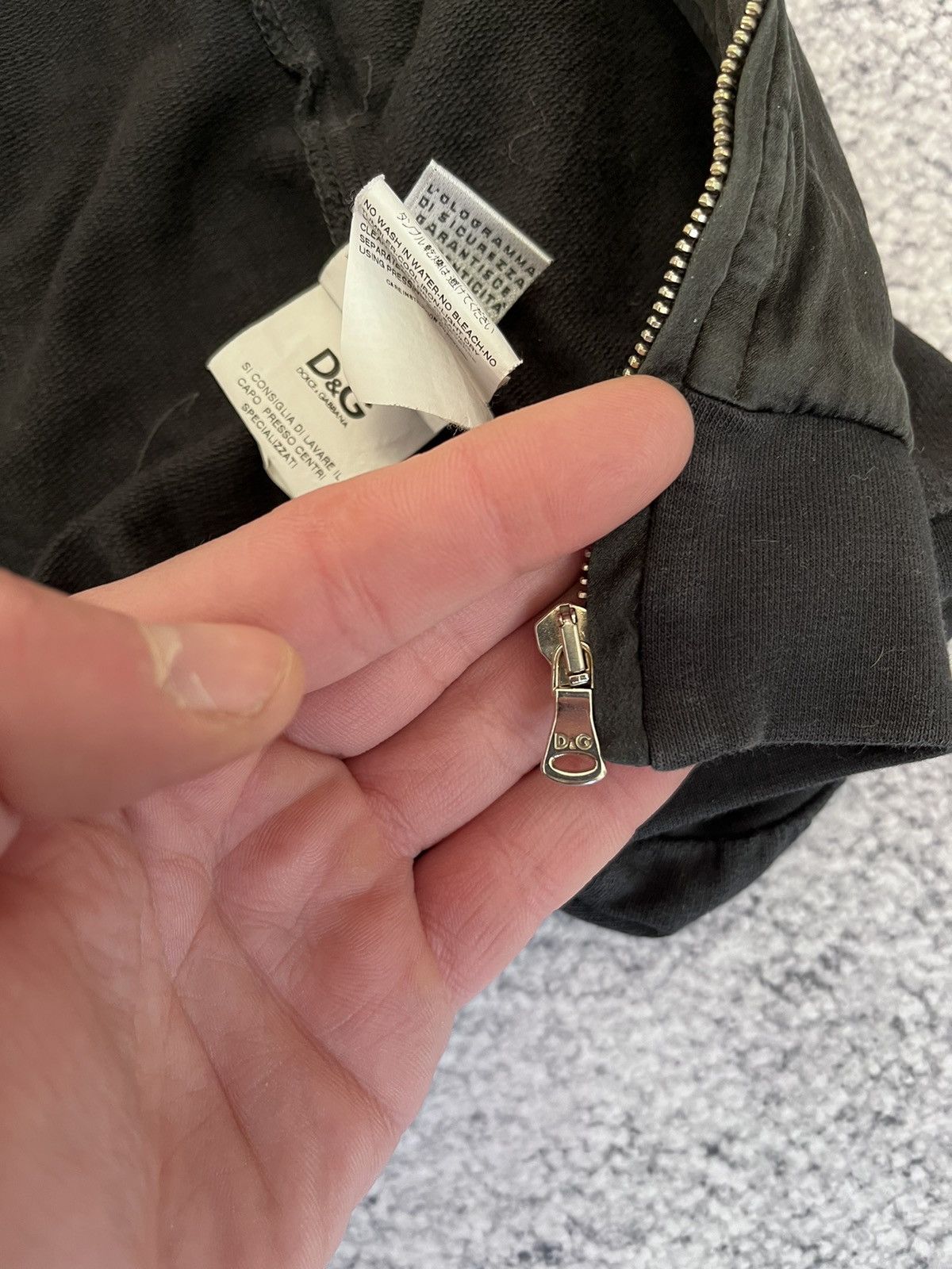 Dolce & Gabbana Dolce Gabbana Women Zip Hoodie CowlNeck Cotton Silk Size 42 Size M / US 6-8 / IT 42-44 - 10 Thumbnail