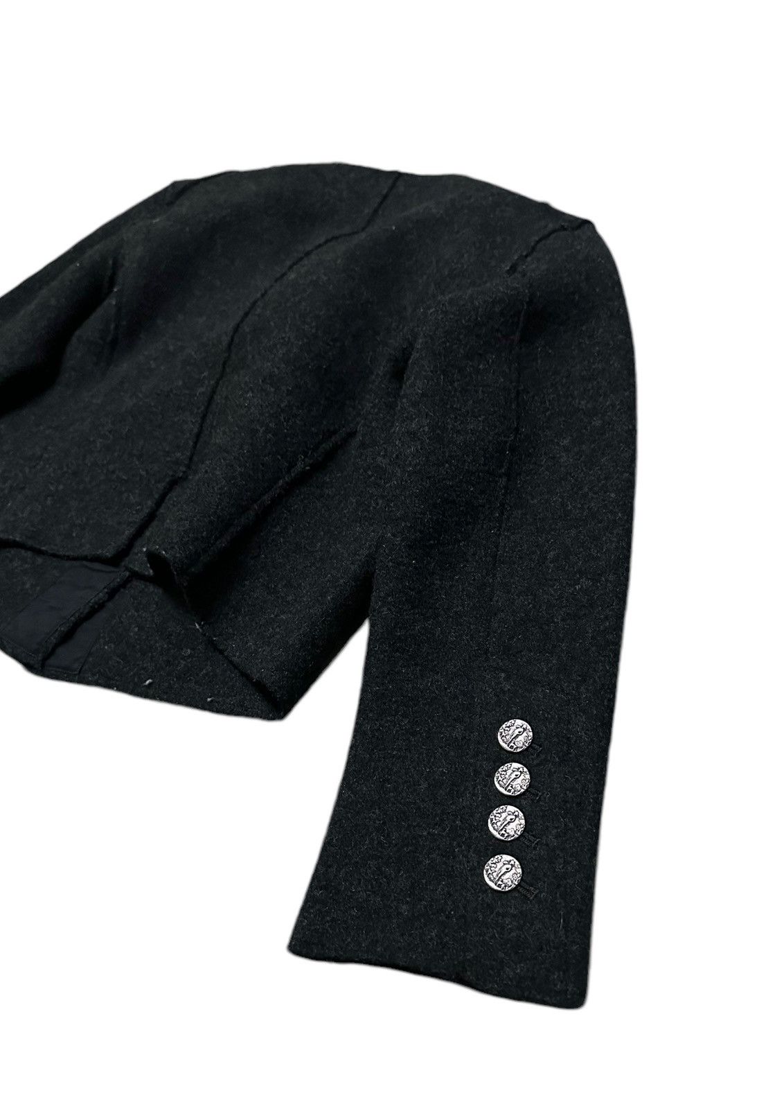 Agnes B cropped wool jacket