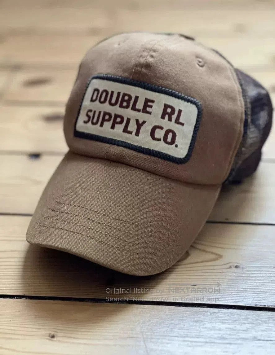 RRL Ralph Lauren Double RL RRL Camo Mesh Trucker Cap. Size ONE SIZE - 6 Thumbnail