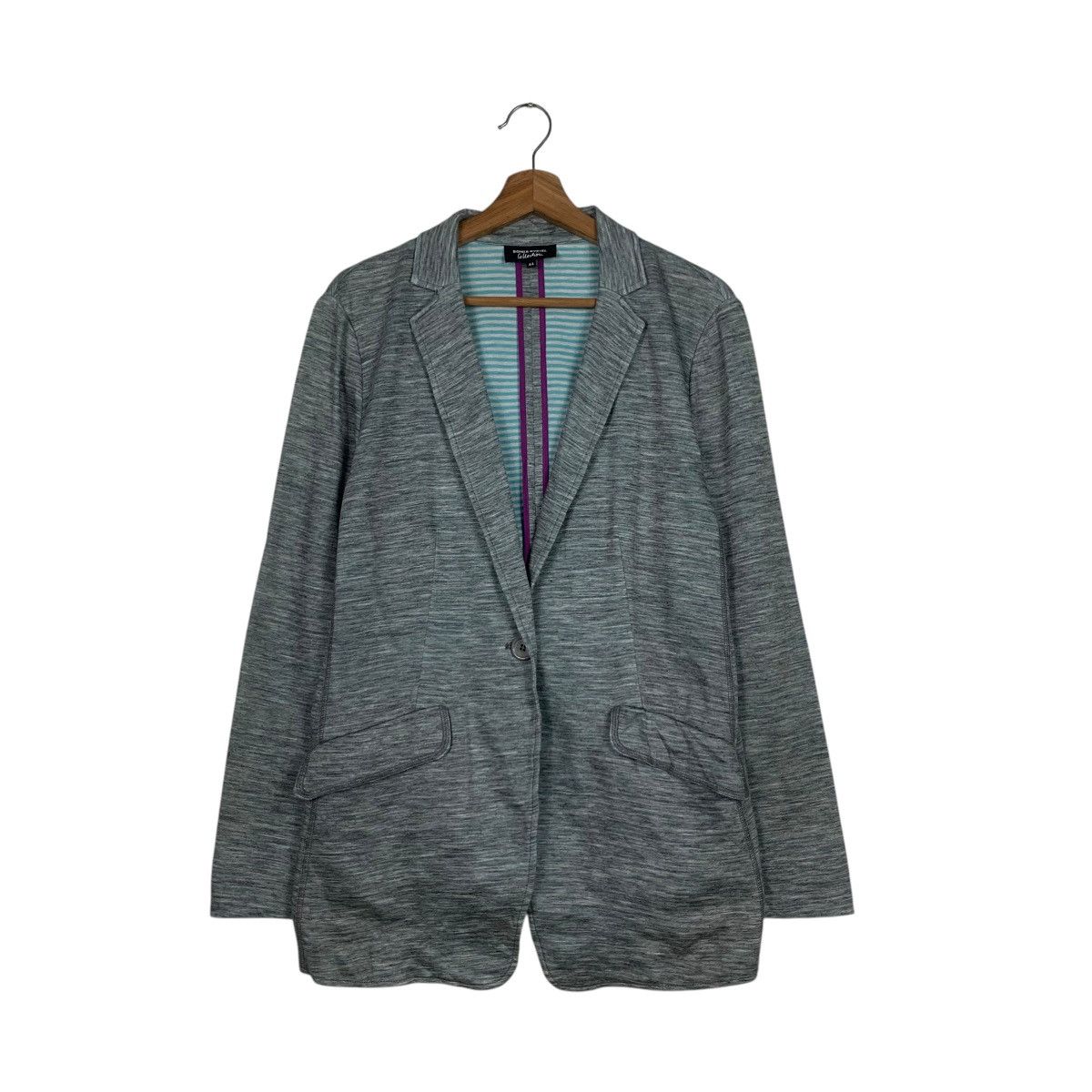 Sonia Rykiel SONIA RYKIEL Collection Casual Suit Jacket Blazer #1808-C16 Size L / US 10 / IT 46 - 1 Thumbnail