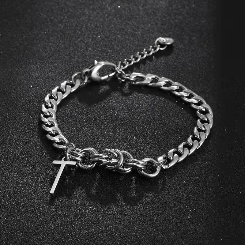 Jewelry Creative Chain Cross Bracelet Size ONE SIZE - 2 Thumbnail