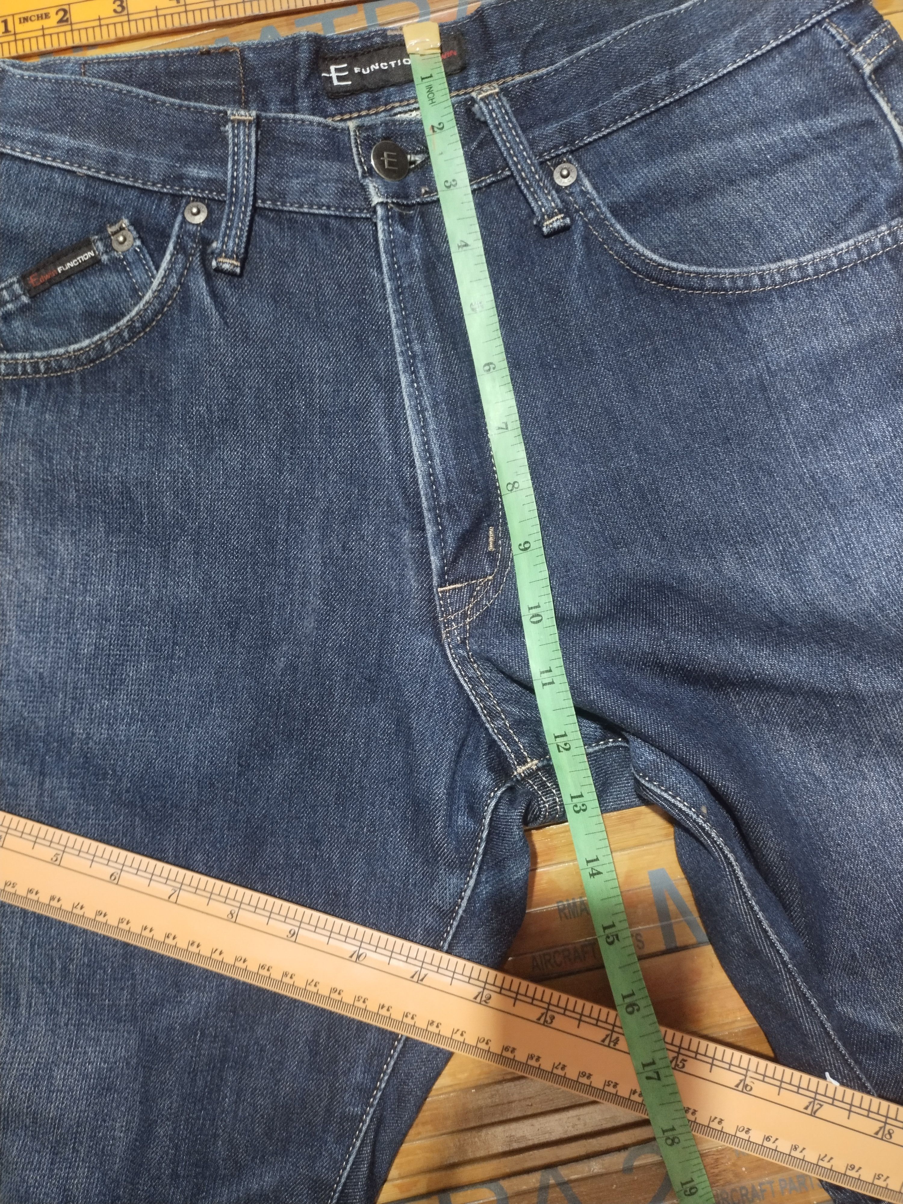 Edwin × Japanese Brand × Vintage Edwin E - Function Size US 31 - 5 Thumbnail