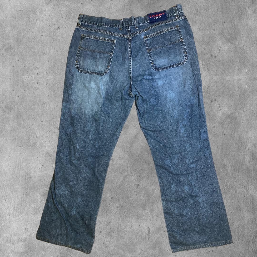 Tommy Hilfiger Vintage Flared Tommy Jeans Size US 36 / EU 52 - 3 Thumbnail