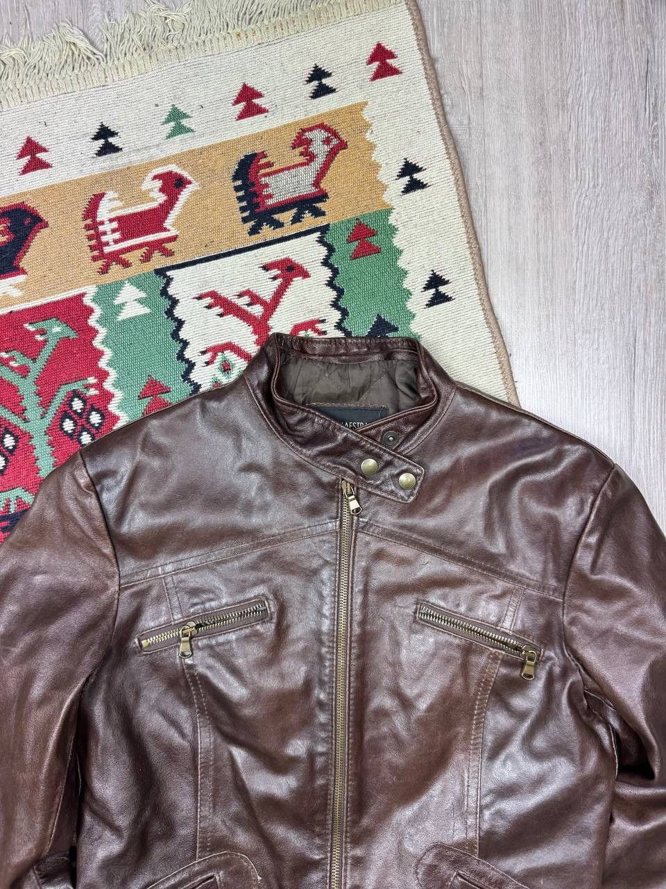 Vintage Vintage Avantgarde IfSixWasNine Style Rare Leather Jacket Size S / US 4 / IT 40 - 4 Thumbnail