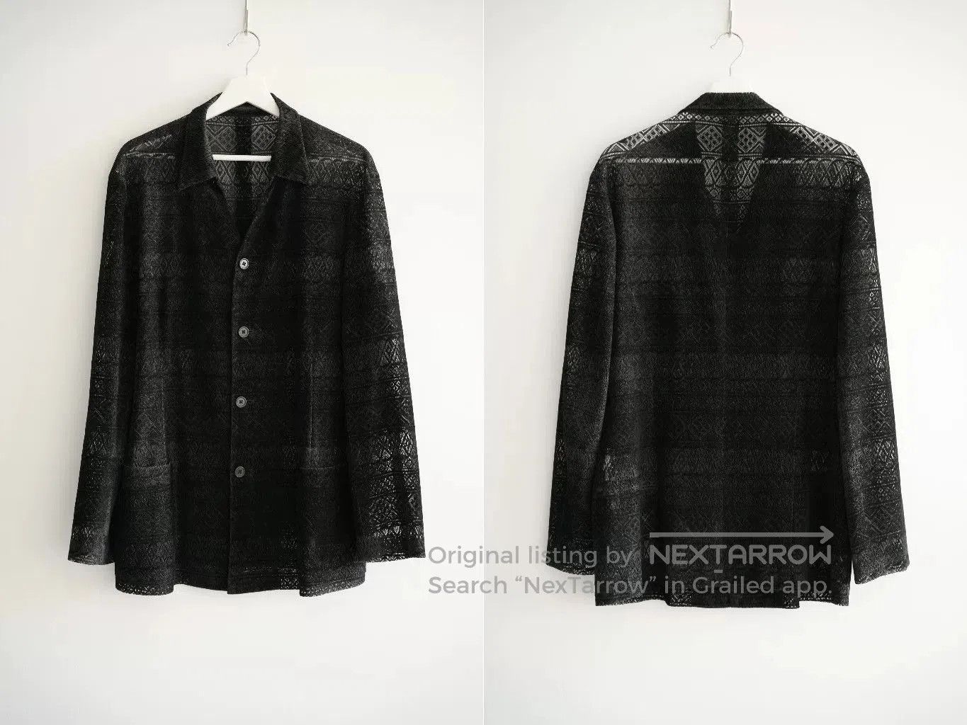 Yohji Yamamoto yohji yamamoto lace velvet suit set. Size US S / EU 44-46 / 1 - 2 Thumbnail