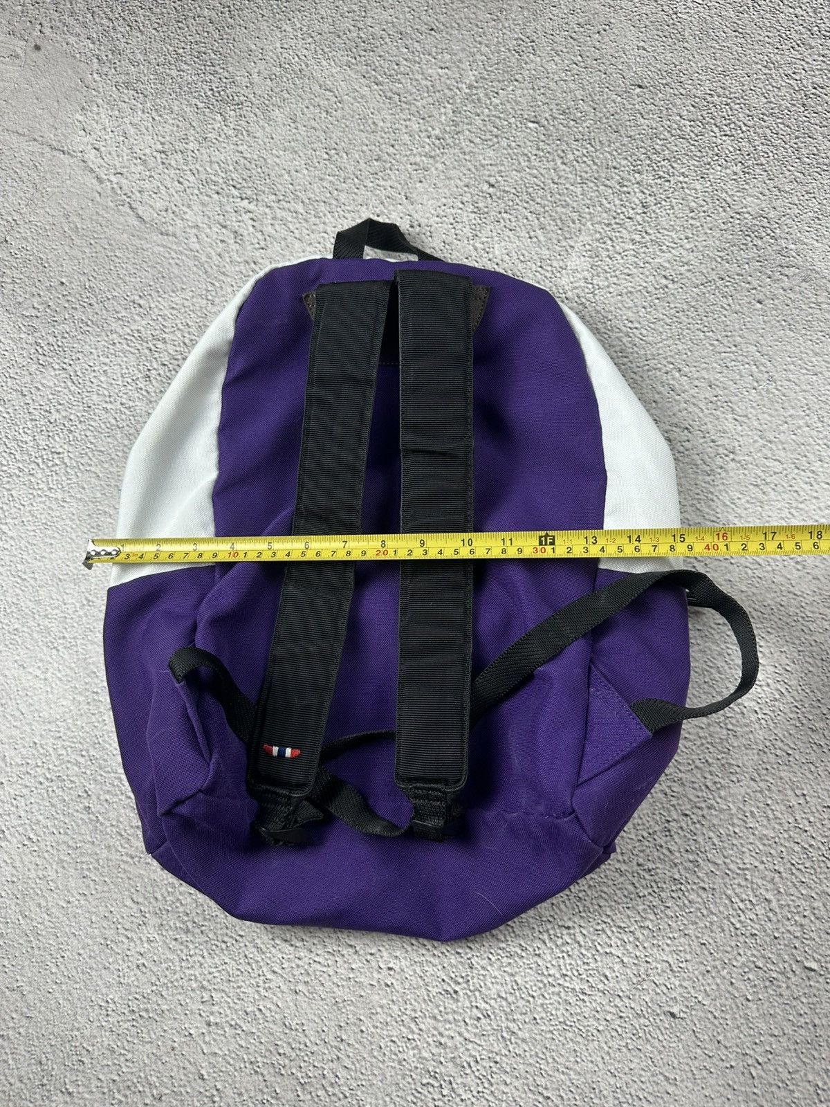 Napapijri VTG Napapijri Backpack Y2K Bag Hype Crazy Logo Patch Style Size ONE SIZE - 21 Thumbnail