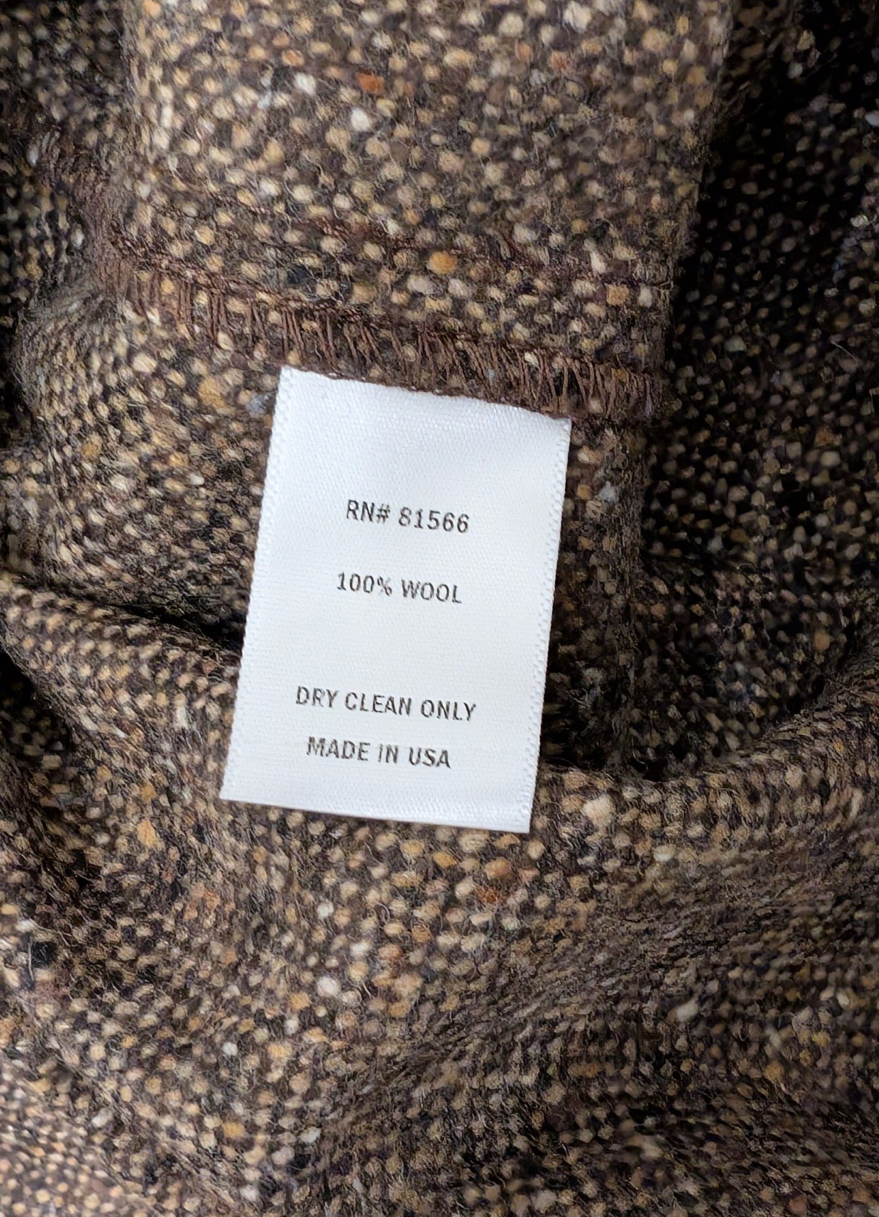 Dehen 1920 Dehen for 3Sixteen Skyline Overshirt 100% Wool Made in USA Size US L / EU 52-54 / 3 - 4 Thumbnail