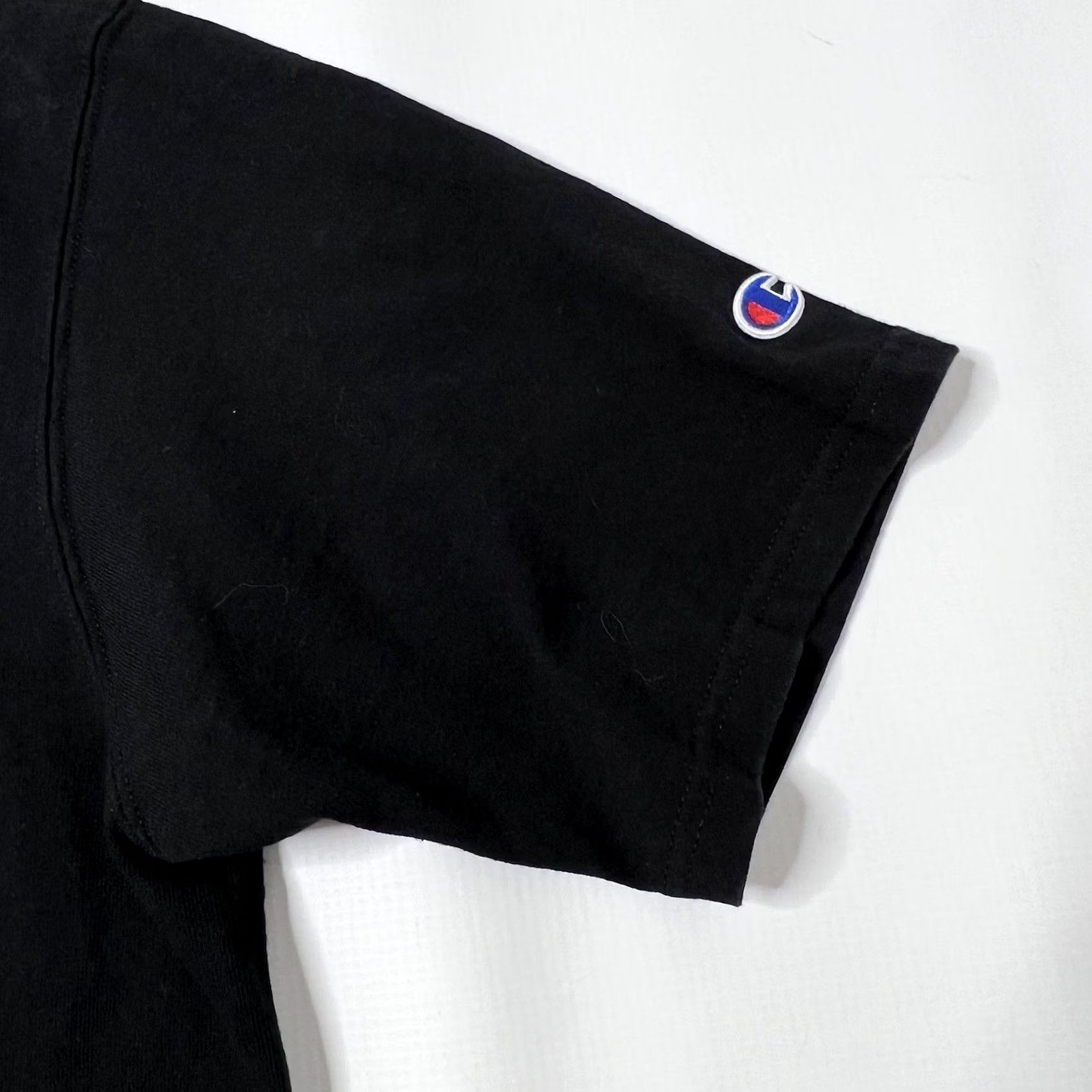 Champion VINTAGE Champion Shirt Men Medium Black Short Sleeve Crewneck Embroidered Tiger Logo Sports Shirt Size US M / EU 48-50 / 2 - 3 Thumbnail
