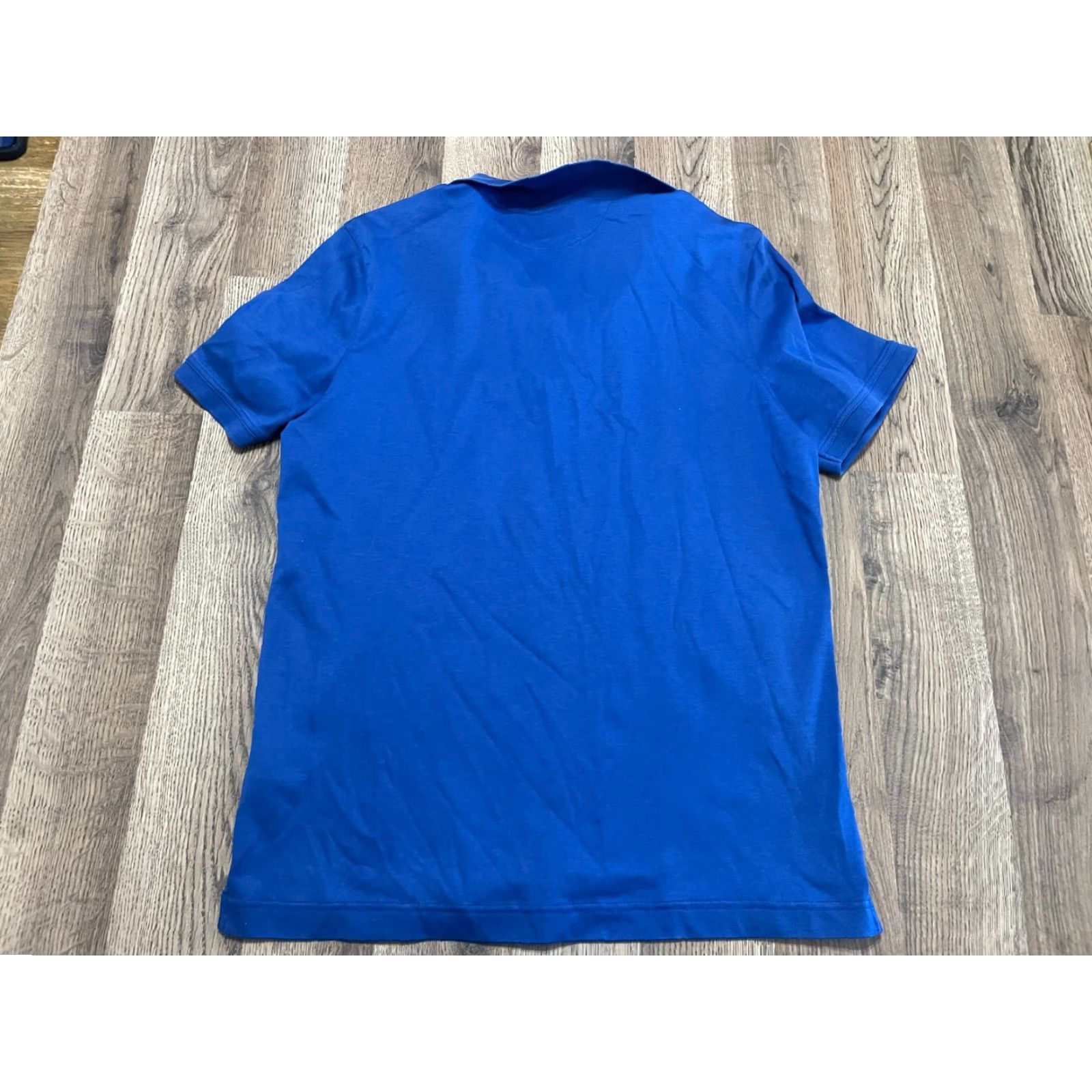 Banana Republic Banana Republic Shirt Men's Large Blue Polo Short Sleeve Collared Casual Modern Vintage No Size US L / EU 52-54 / 3 - 2 Thumbnail