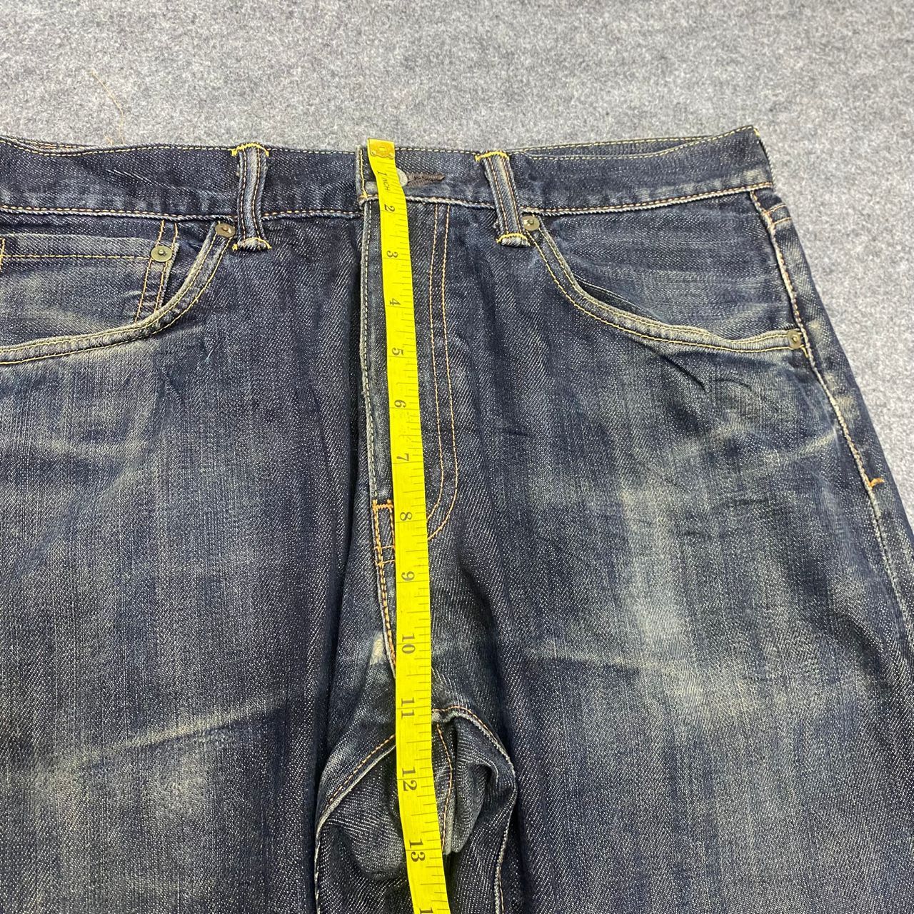 Japanese Brand Vintage Levis 505 Selvegde Redline Distressed Denim Size US 34 / EU 50 - 7 Thumbnail
