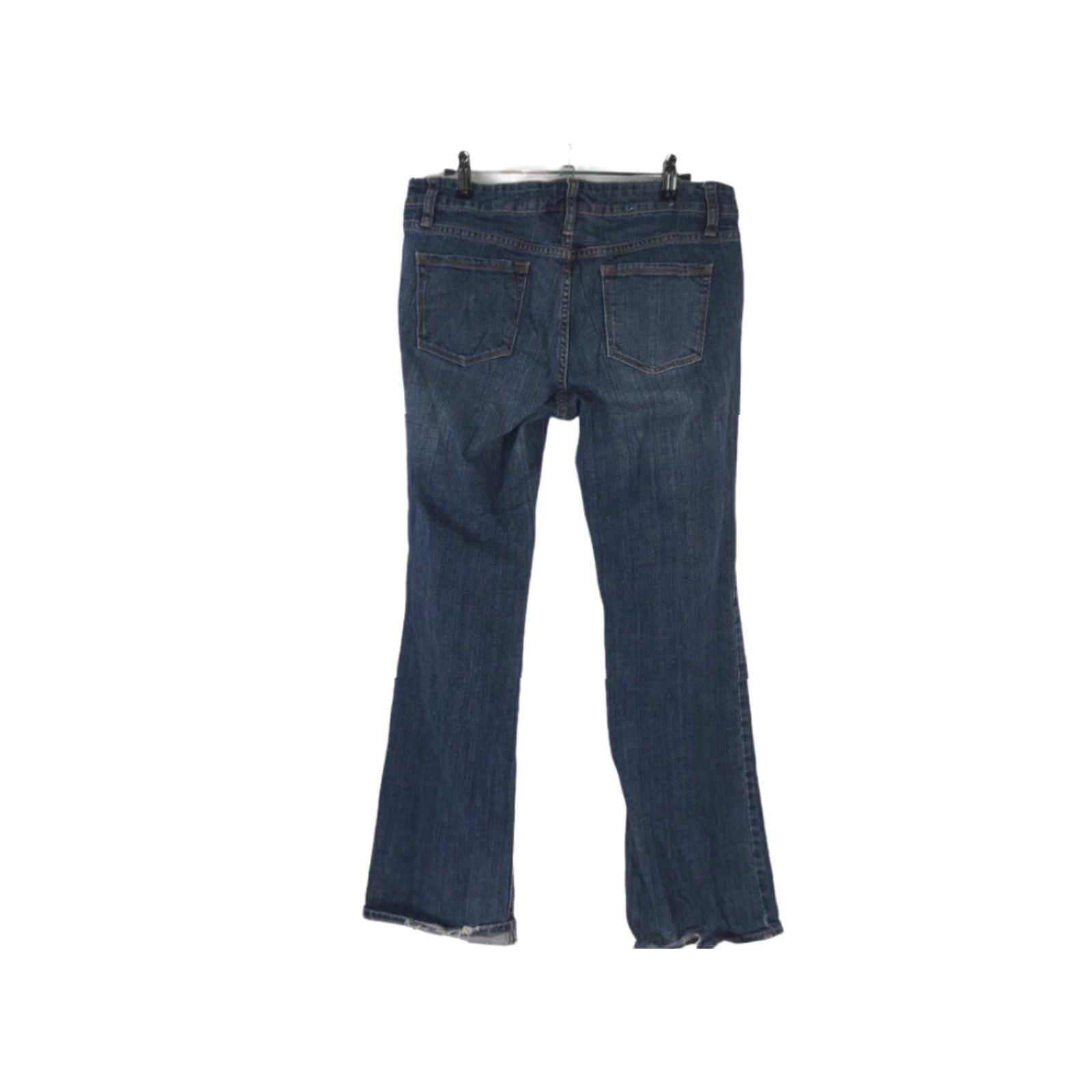 Banana Republic VINTAGE Banana Republic Womens Boot Cut Jeans Blue Medium Wash Stretch Whiskered Denim 8 Size 30" / US 8 / IT 44 - 4 Thumbnail