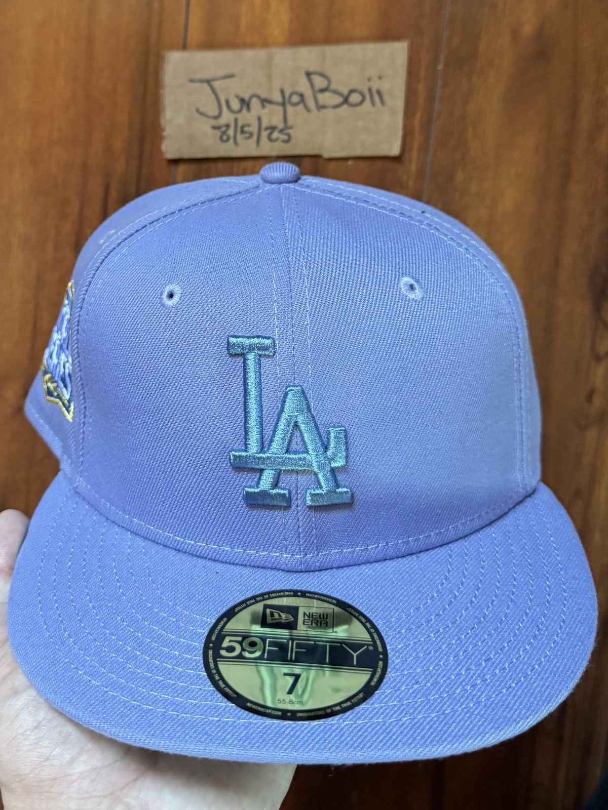 Hat Club Size 7 LA Dodgers 2020 World Series Sugar Shack Fitted Hat Size ONE SIZE - 2 Thumbnail