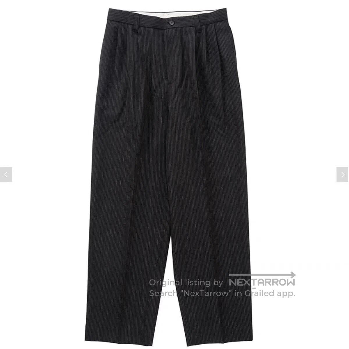 Visvim VISVIM RUSSO PANTS SANTOME Pinstriped. Size US 26 / EU 42 - 1 Thumbnail
