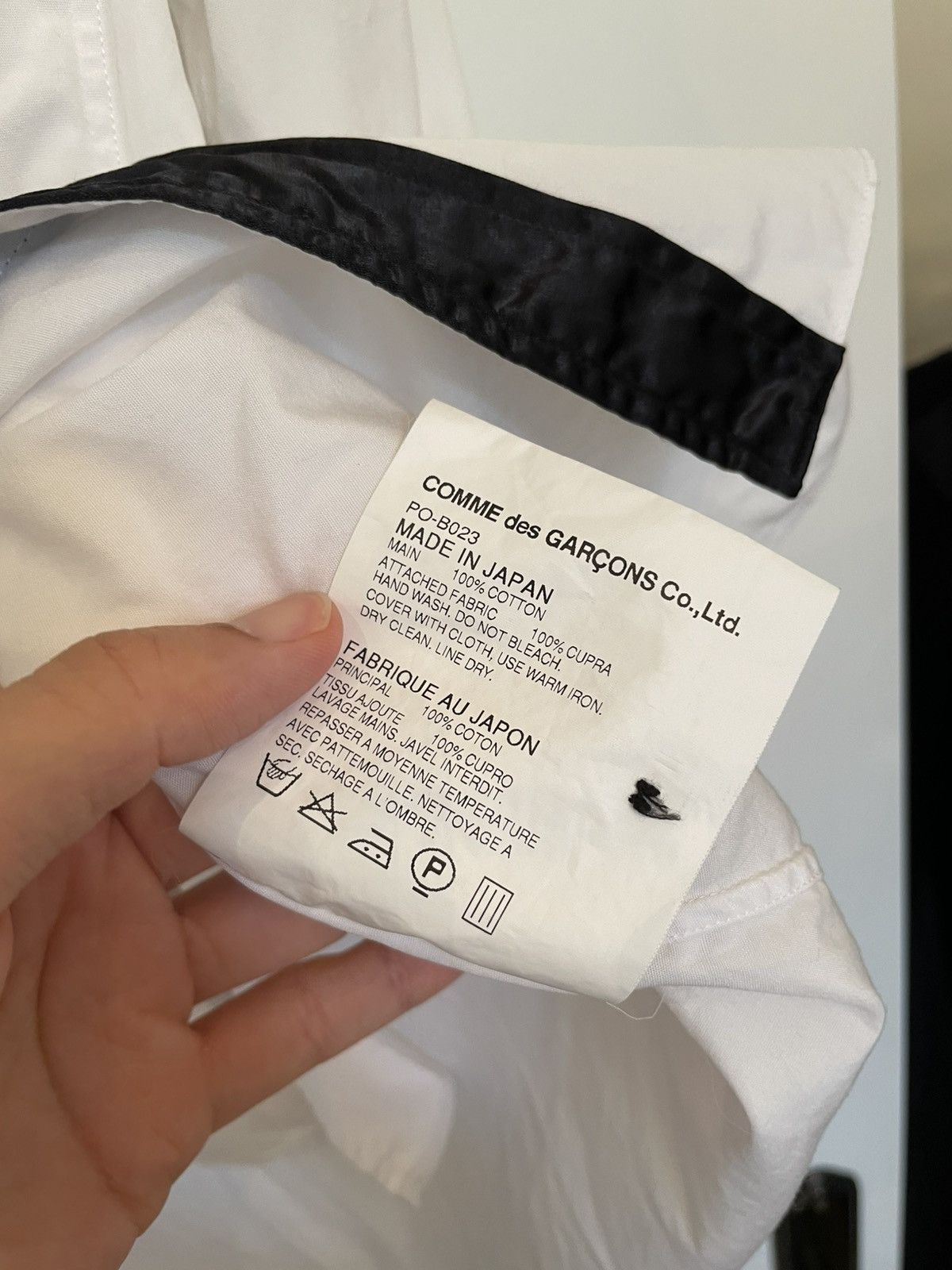 Comme des Garcons Homme Plus Comme des garçons Homme Plus white shirt Size US S / EU 44-46 / 1 - 4 Thumbnail
