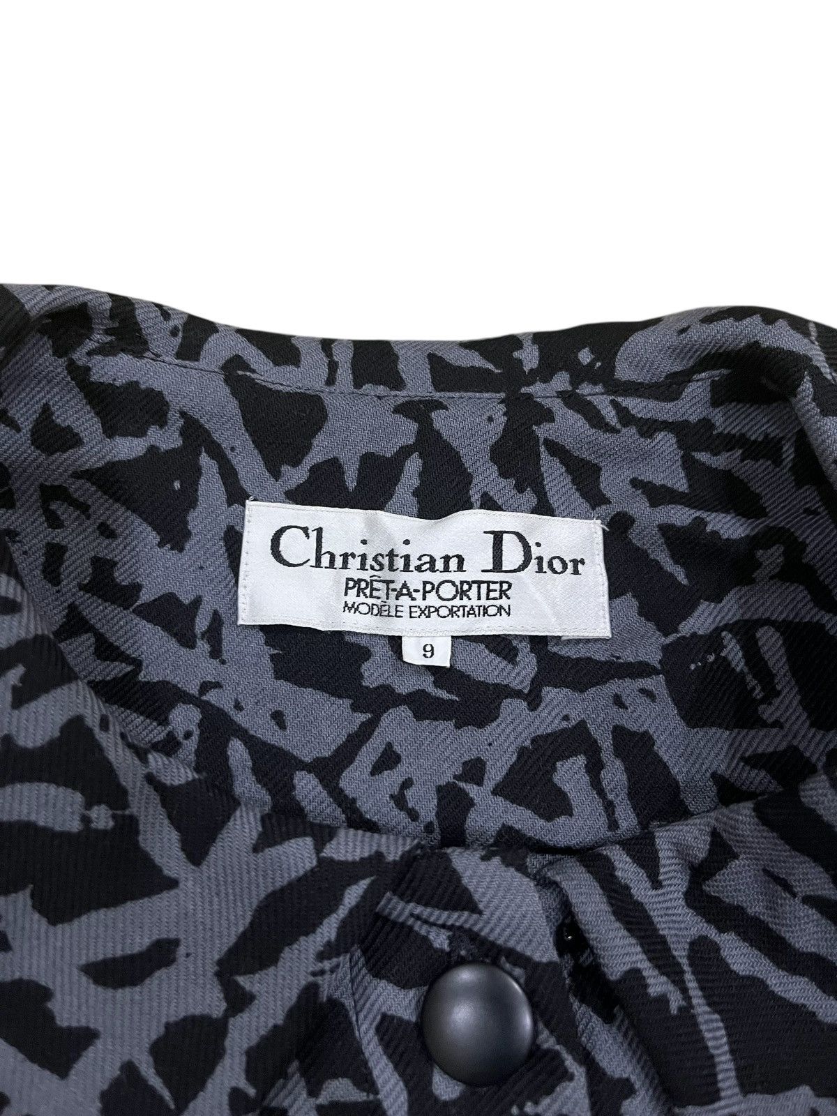 Christian Dior Monsieur CHRISTION DIOR PRET-A PORTER LONG SLEEVE SHIRT BLOUSE Size M / US 6-8 / IT 42-44 - 8 Thumbnail