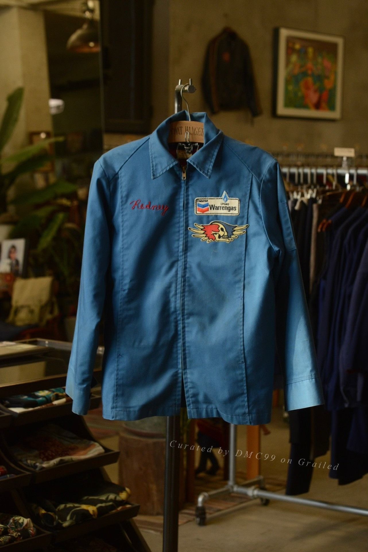 Vintage Vintage 60's Unitog Warren Gas Work Jacket Size US M / EU 48-50 / 2 - 1 Thumbnail