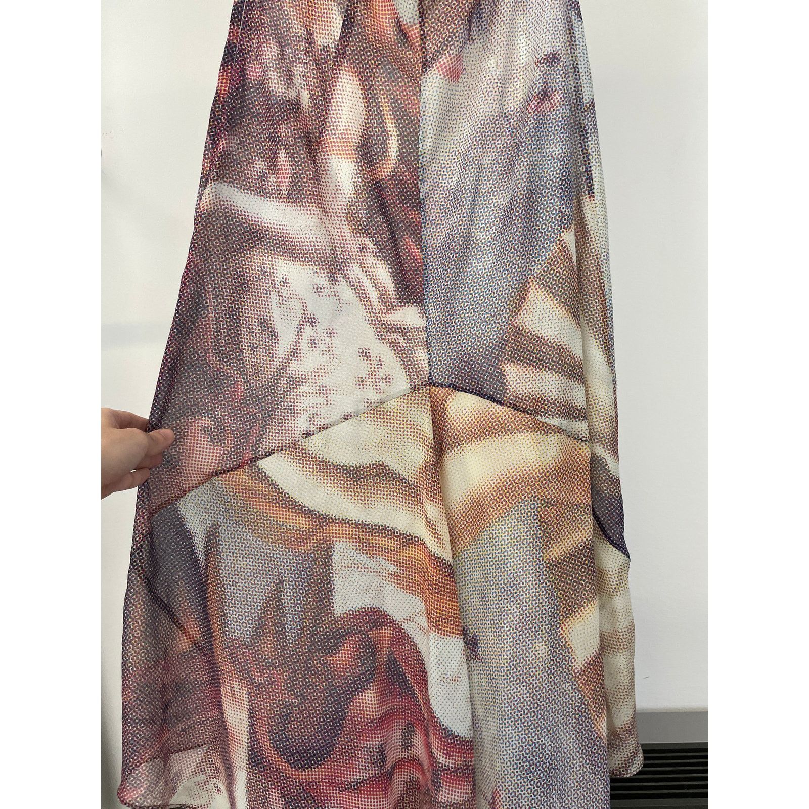 Dolce & Gabbana 1990s D&G Botticelli birth of Venus sheer silk dress Size ONE SIZE - 11 Thumbnail