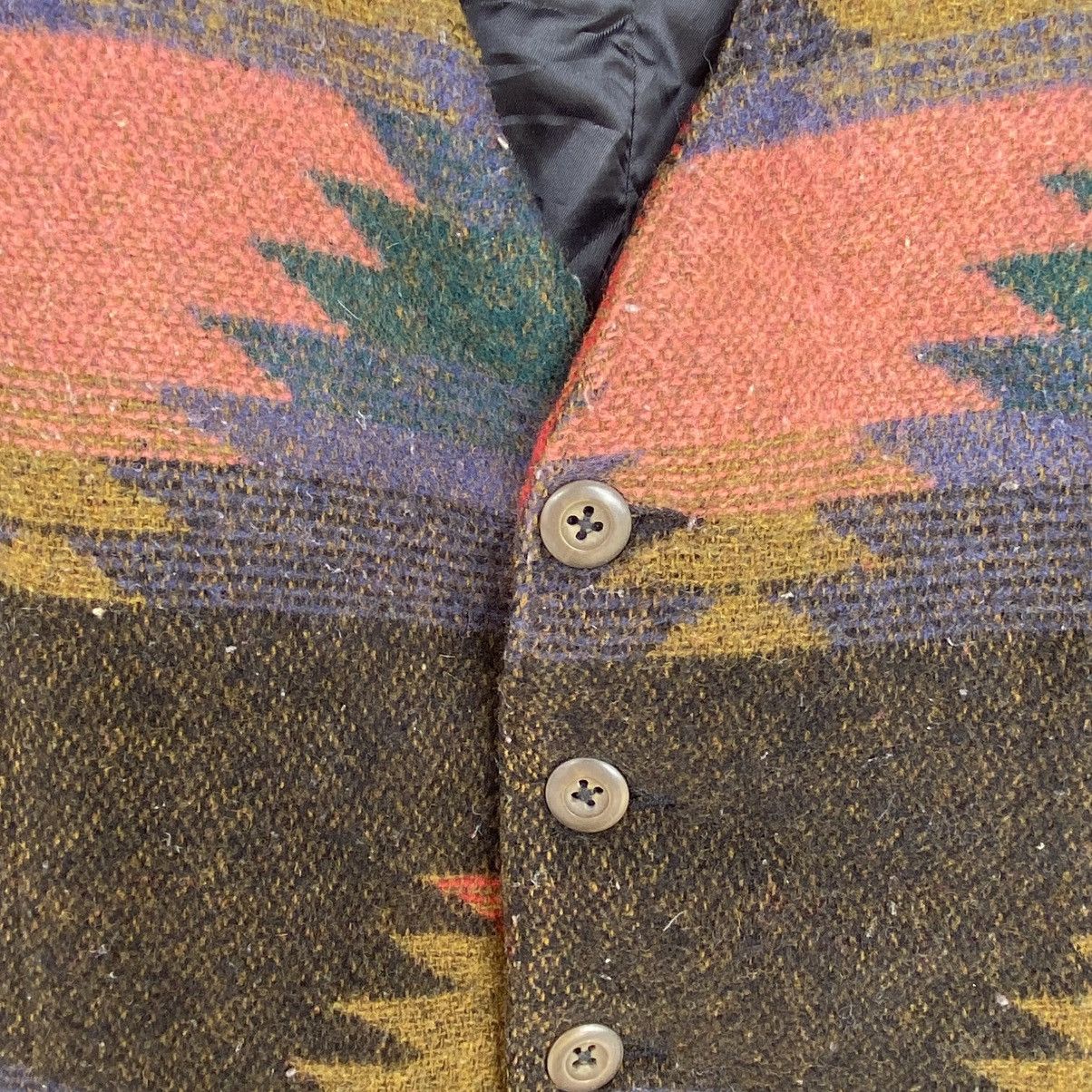 Other Vintage Southwestern Aztec Vest With Button Closure Rainbow Size US L / EU 52-54 / 3 - 7 Thumbnail