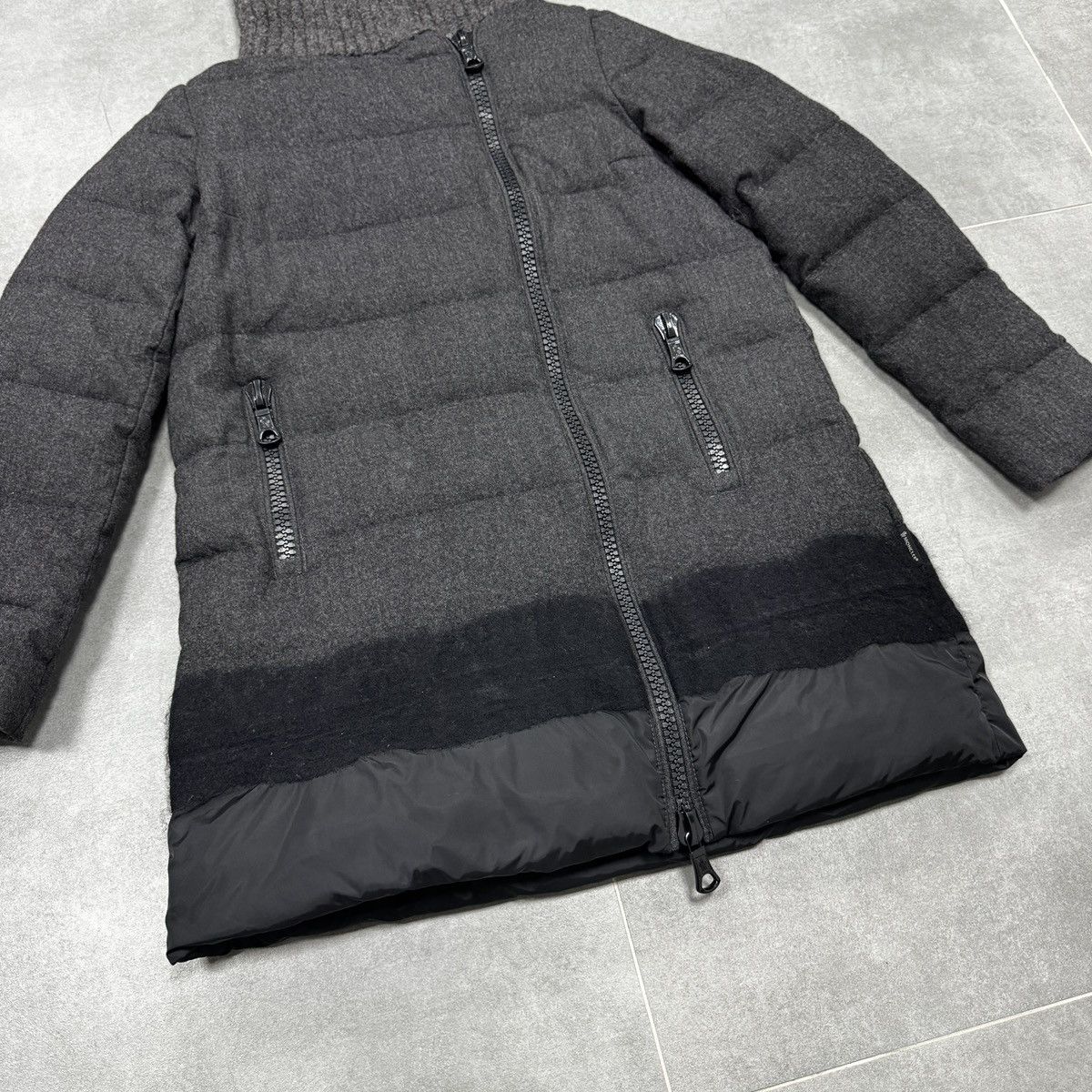 Moncler Authentic Moncler Ocelot Loro Piana Wool Down Coat Jacket Size S / US 4 / IT 40 - 5 Thumbnail