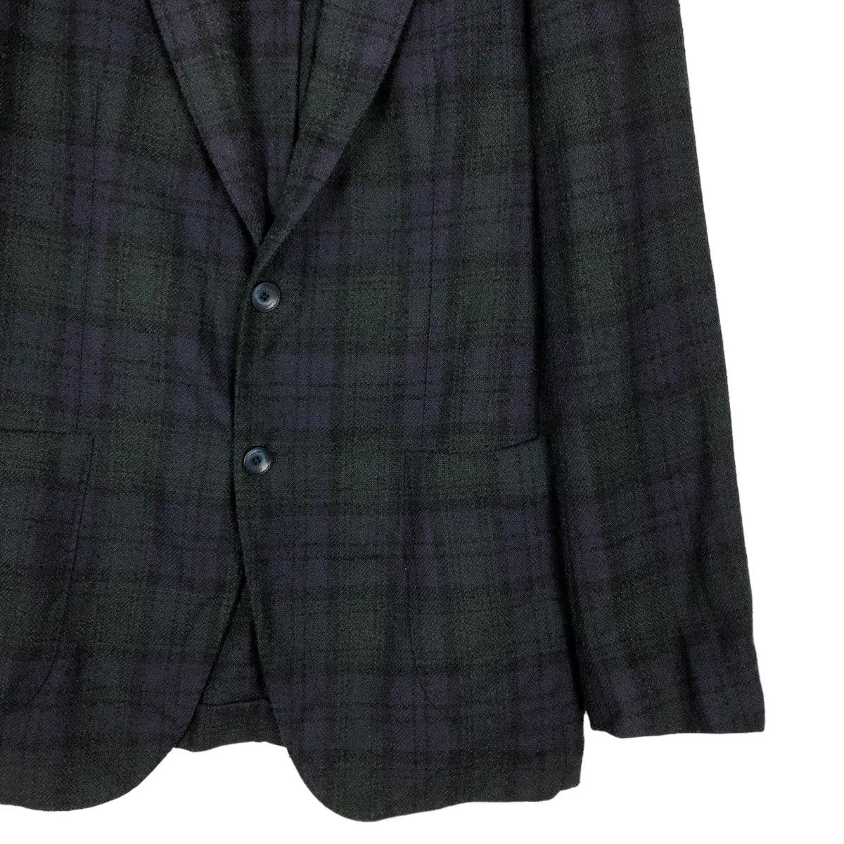Issey Miyake 🔥Vintage Furgato Per Ships Japan Chore Jacket Tartan Design Size US M / EU 48-50 / 2 - 5 Thumbnail