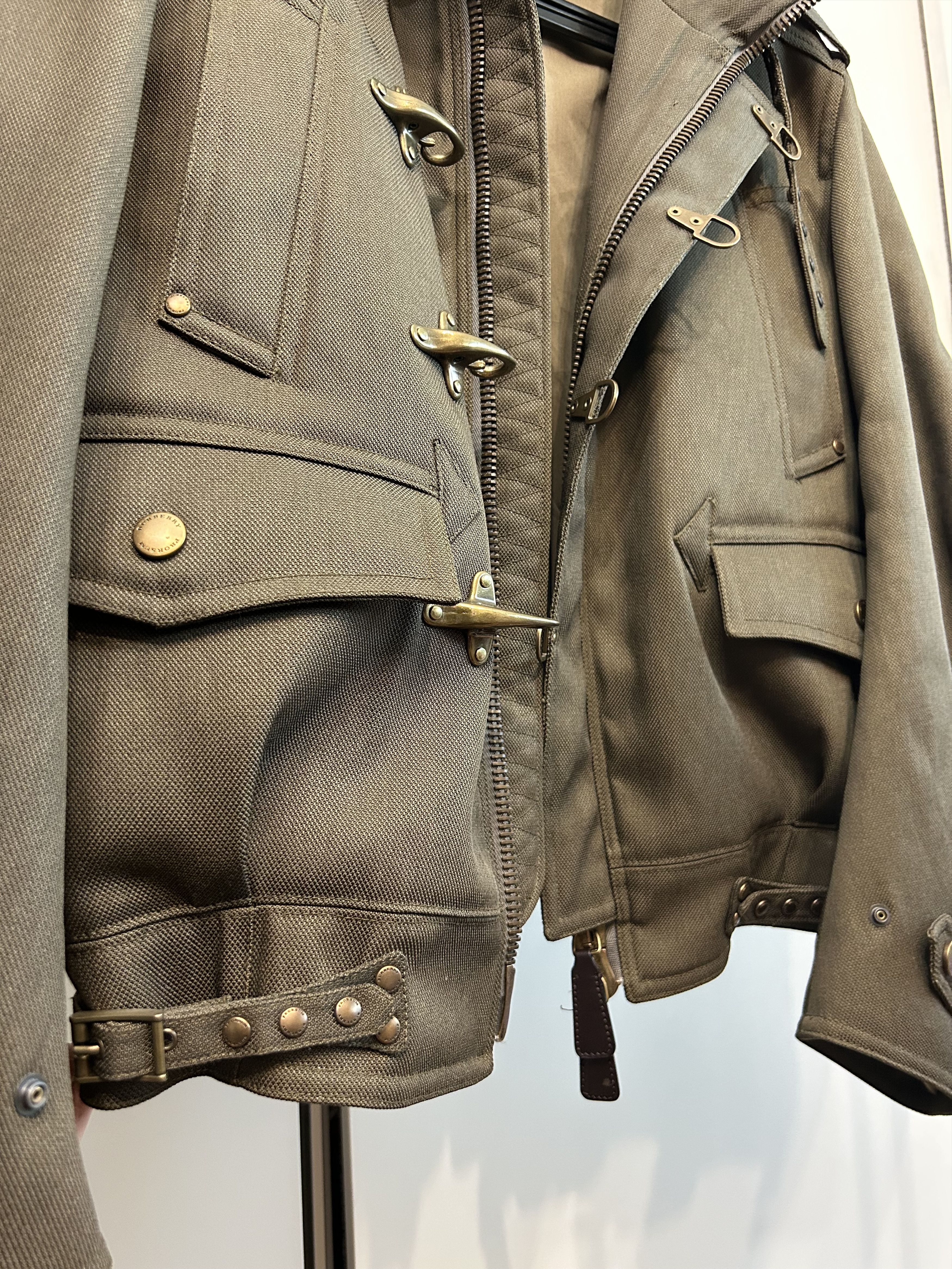 Burberry Prorsum BURBERRY PRORSUM Motorcycle Military Jacket Size US L / EU 52-54 / 3 - 13 Thumbnail