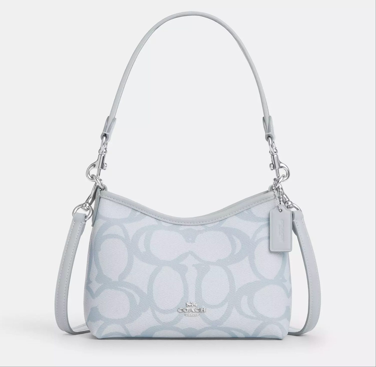 Coach Laurel Small Shoulder Bag In Sketch Signature Canvas CBI05 Size ONE SIZE - 6 Thumbnail