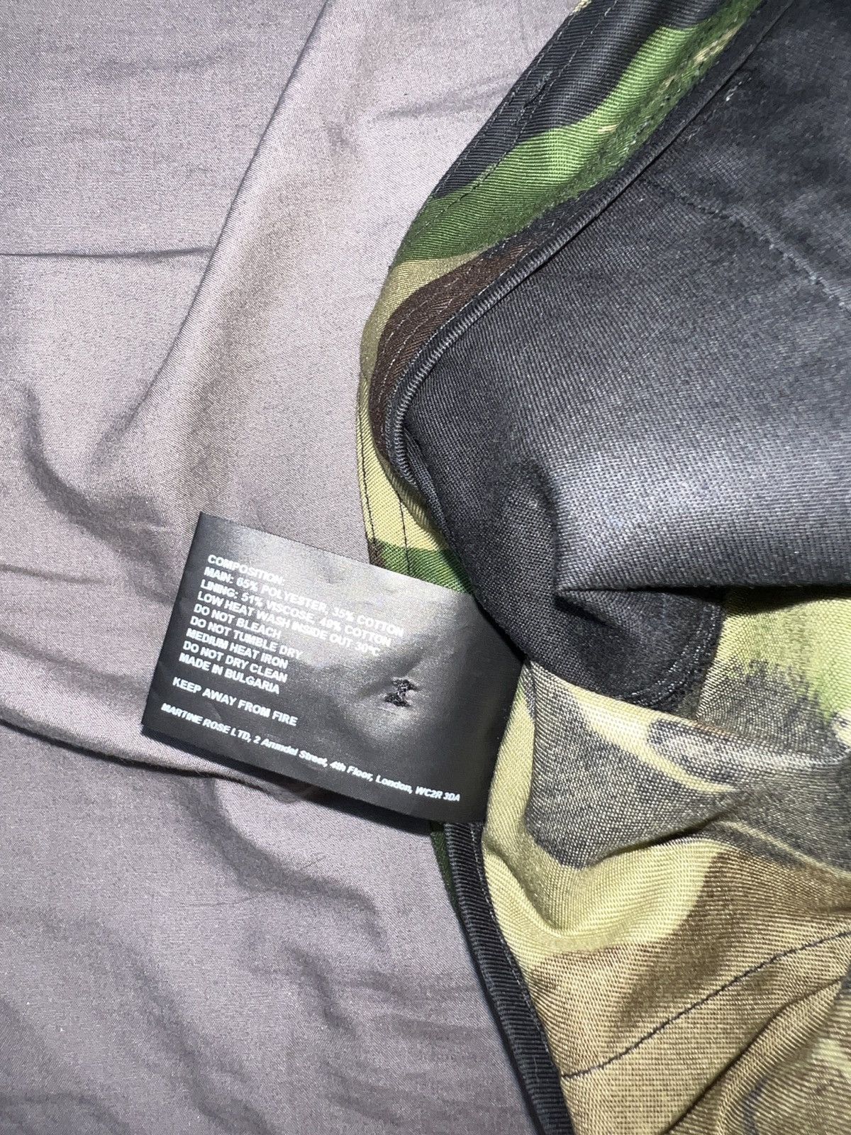 Martine Rose 7 POCKET DPM CAMO CARGO PANTS Size US 30 / EU 46 - 10 Thumbnail