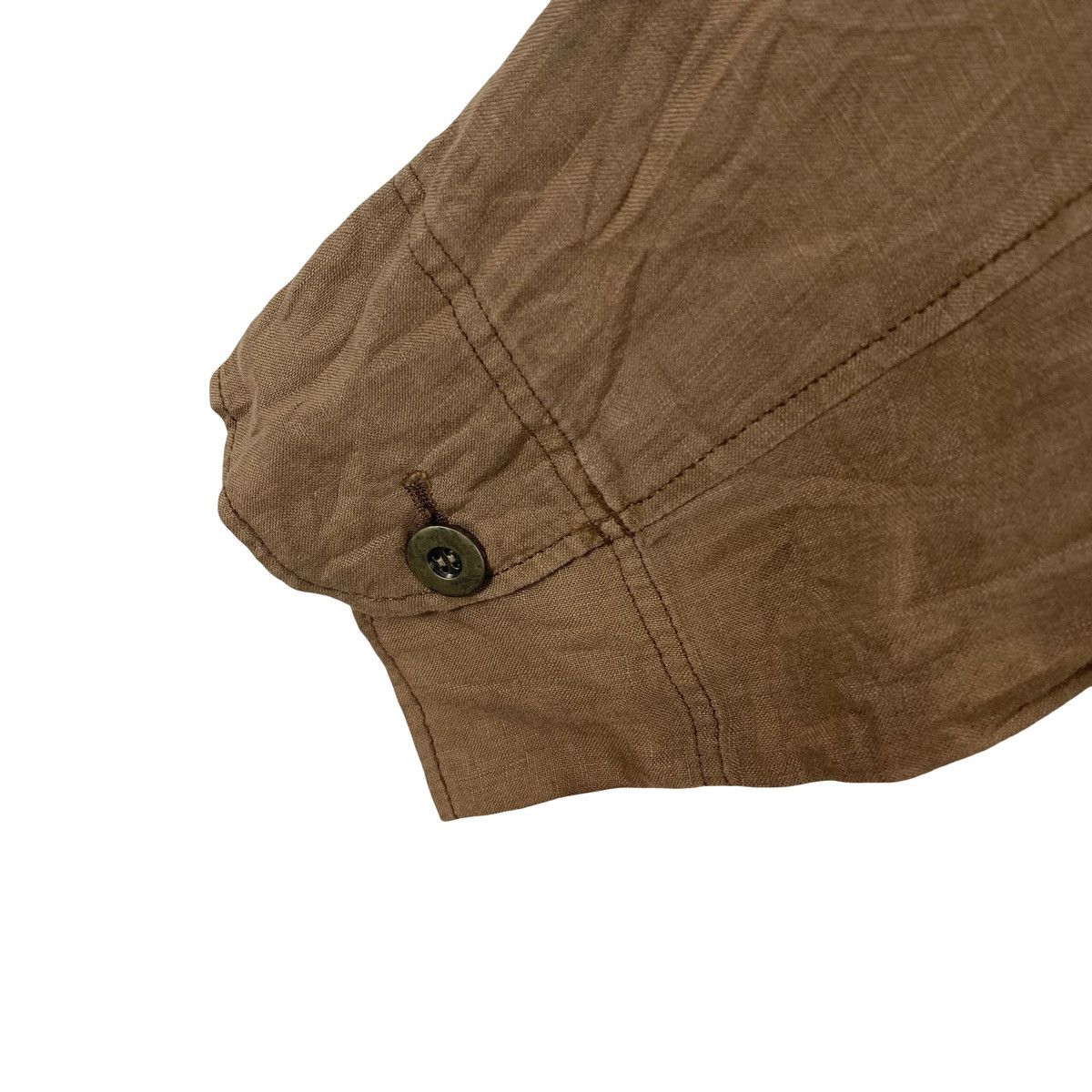Vintage Vintage EARTH TONE RUFFLE Trim Jacket Button Front Casual Size S / US 4 / IT 40 - 7 Thumbnail