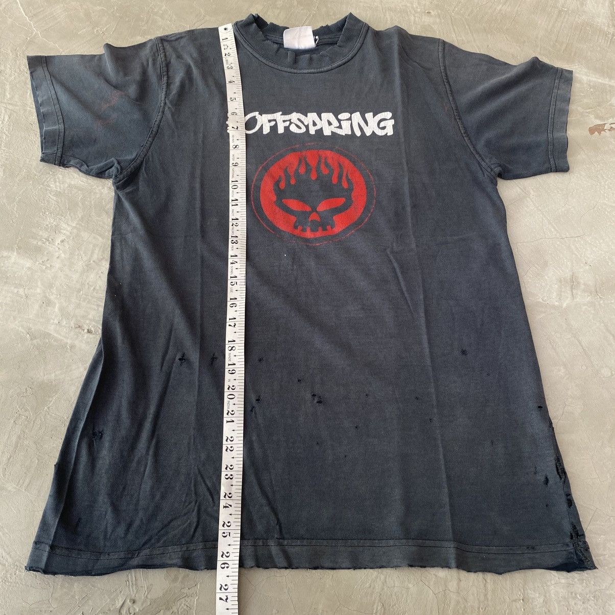 Band Tees Vintage 90s The Offspring "hot head" skull logo t-shirt Size US L / EU 52-54 / 3 - 10 Thumbnail