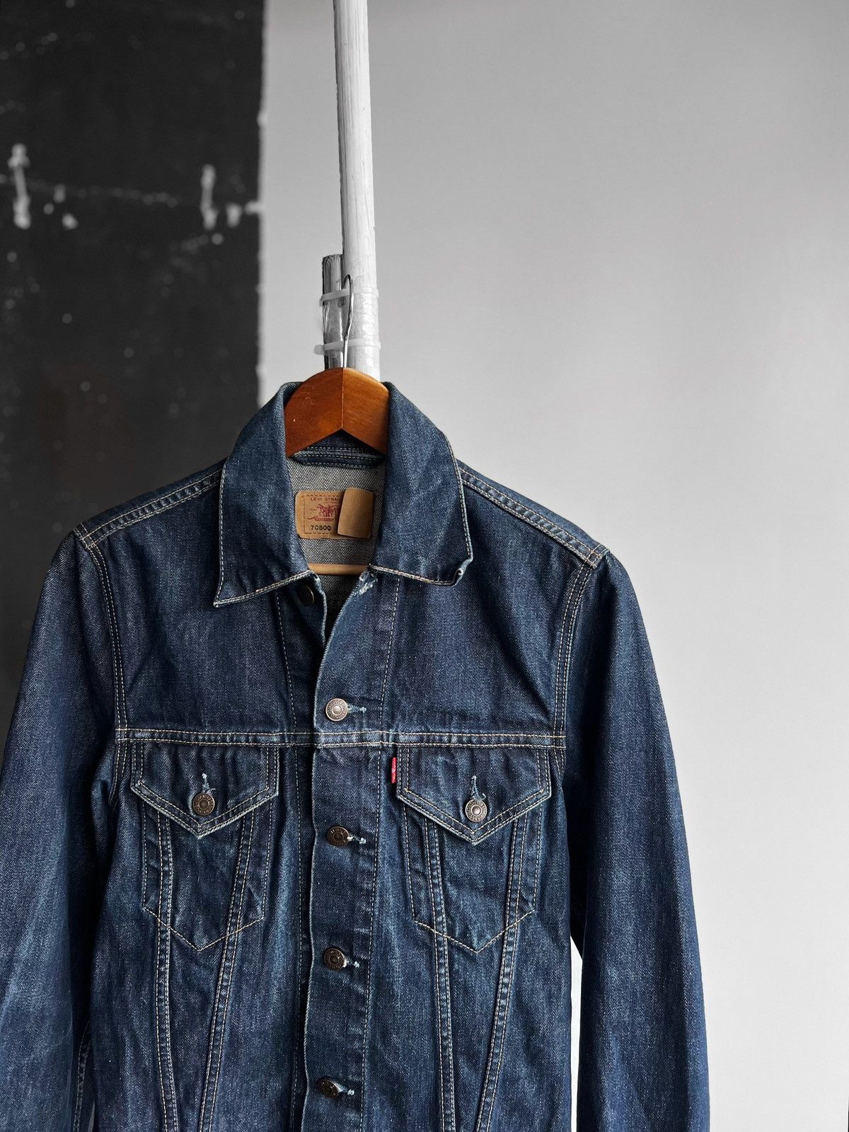 Levi's × Levi's Vintage Clothing × Vintage Levis Womens Vintage Blue Denim Jean Jacket Pockets Logo Size S / US 4 / IT 40 - 2 Thumbnail