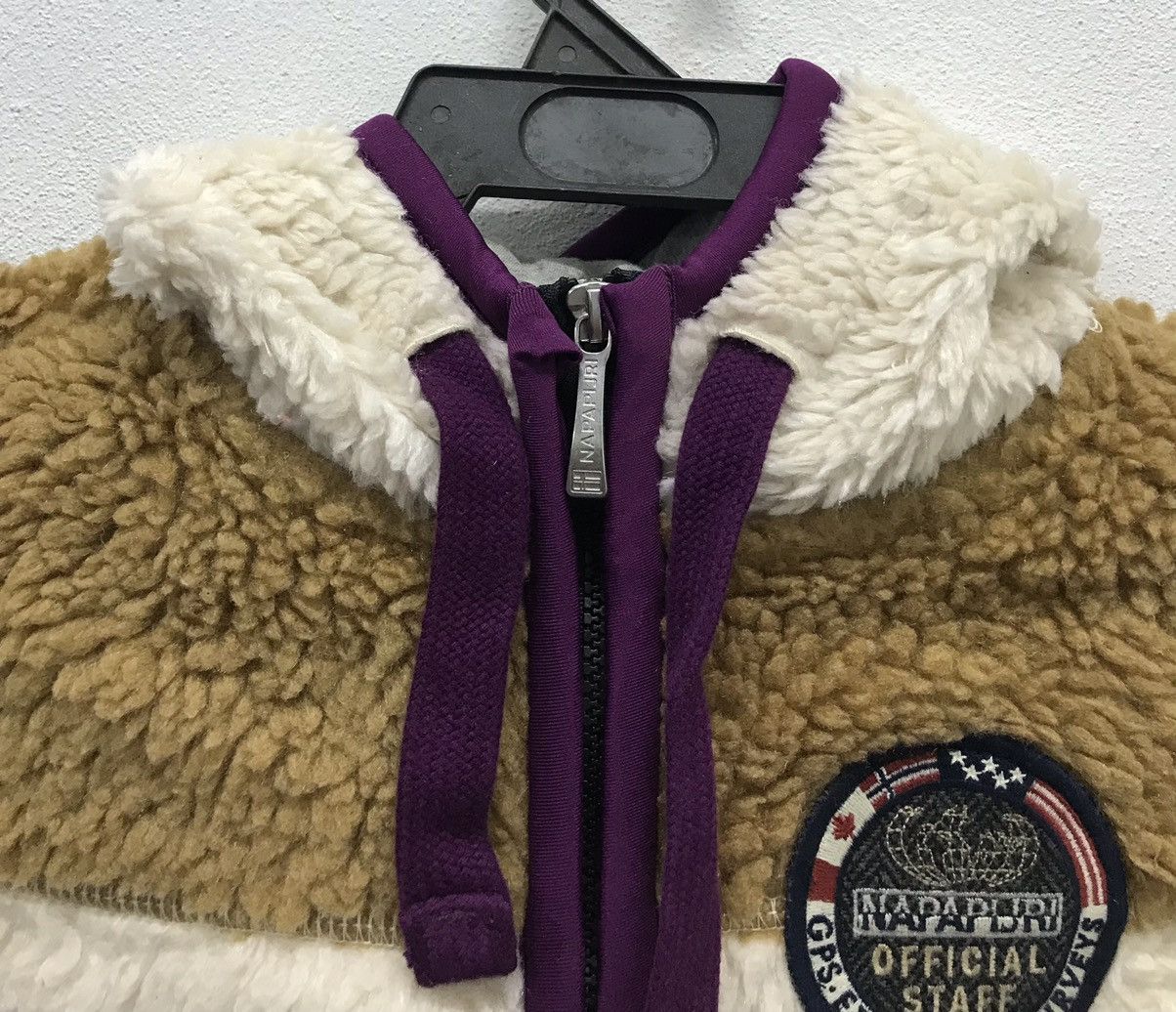 Napapijri × Vintage Vintage Napapijri OFFICIAL Staff Jacket HOODIE Size US S / EU 44-46 / 1 - 3 Thumbnail