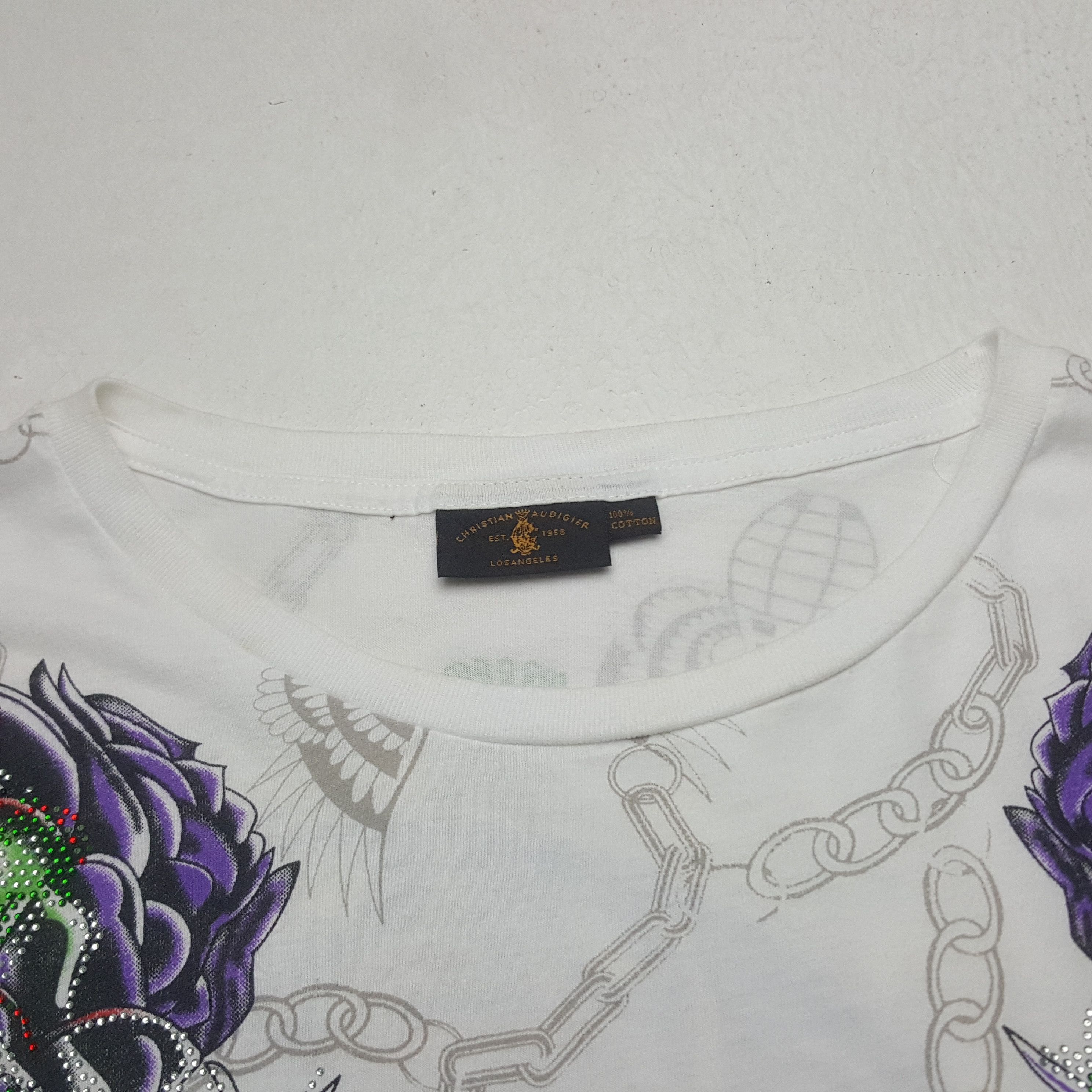 Christian Audigier Vintage Christian Audigier Los Angeles Tshirt Size US L / EU 52-54 / 3 - 5 Thumbnail