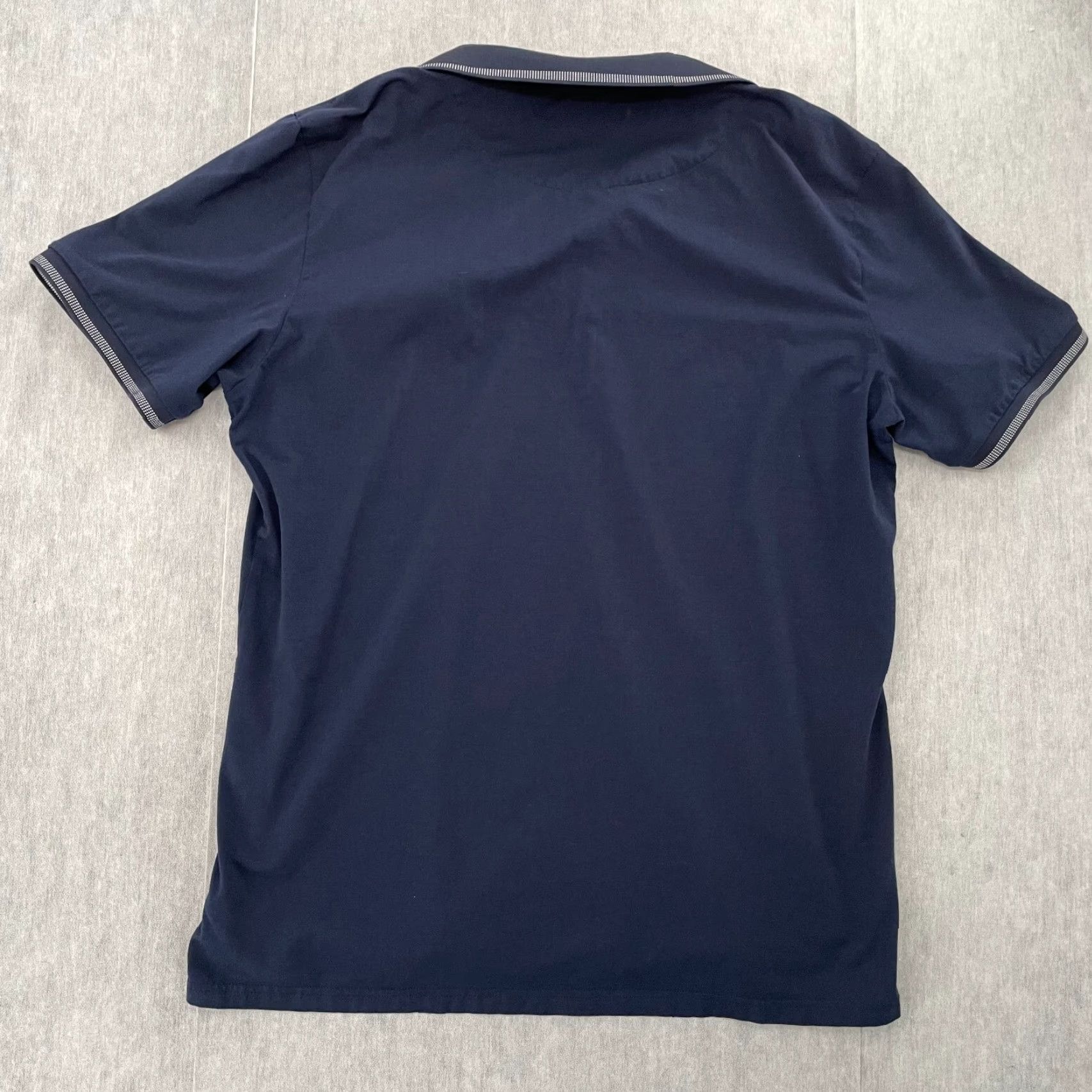 Vintage Vintage Butter Cloth Polo Shirt Adult XL Short Sleeve Blue Logo Casual Mens Size US XL / EU 56 / 4 - 2 Thumbnail