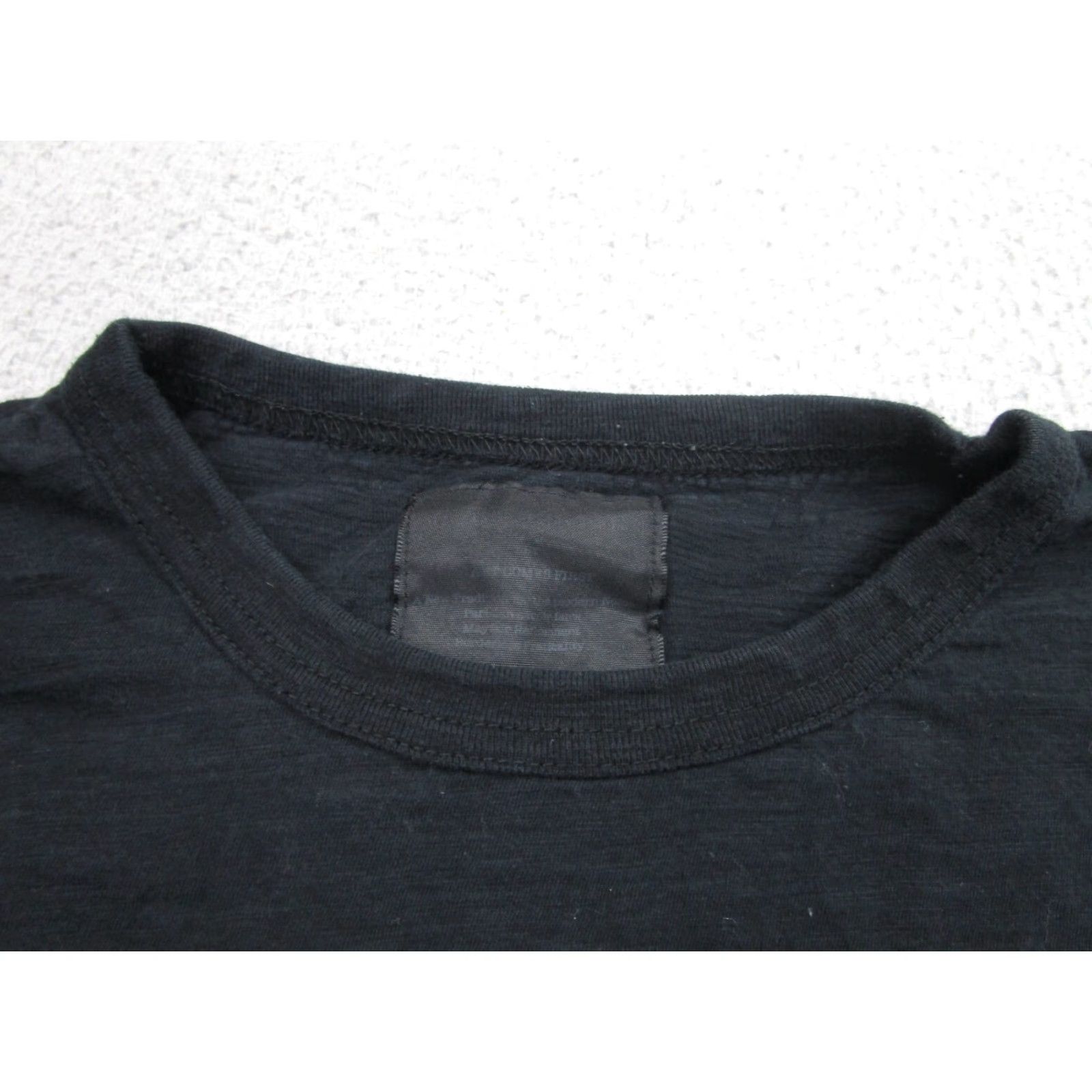 Vintage VINTAGE Art Comes First Shirt Graphic Print Black Grunge Mens L Size US L / EU 52-54 / 3 - 5 Thumbnail