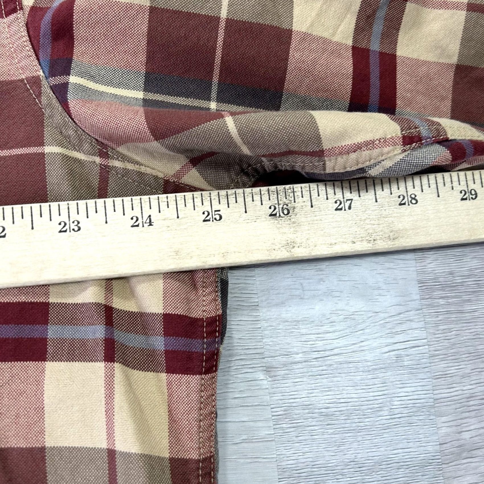 J.Crew J.Crew Plaid Shirt Mens XL Brown Cotton Long Sleeve Button-Down Casual Pocket Size US XL / EU 56 / 4 - 7 Thumbnail