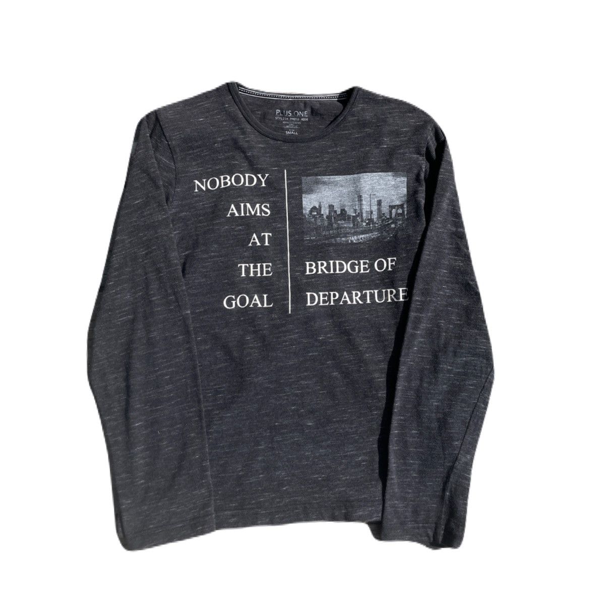If Six Was Nine 2000s Japanese archive Vkei Poem Design Long Sleeve Tee Y2K Size US XS / EU 42 / 0 - 2 Thumbnail