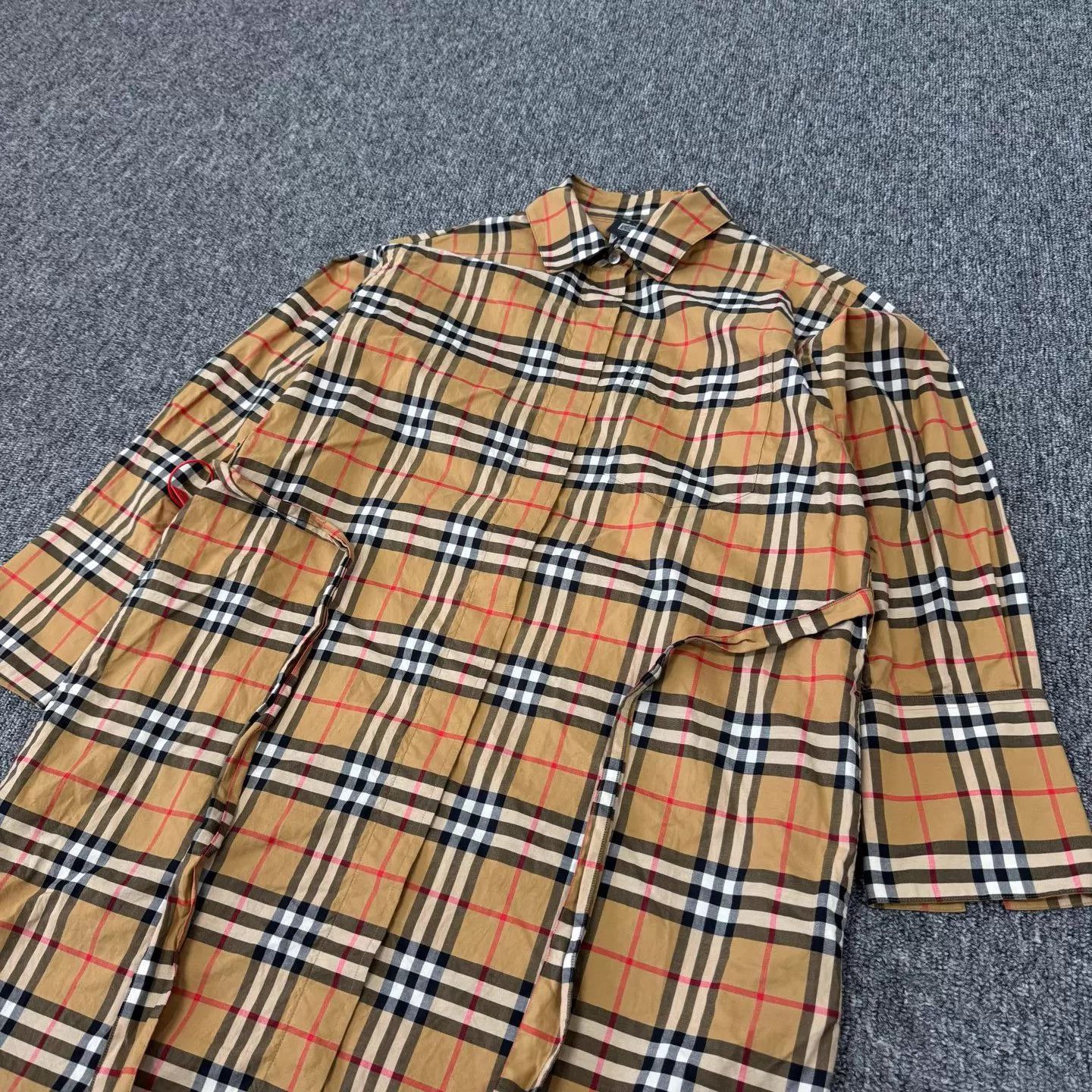 Burberry Burberry Classic Check Long Shirt Dress UK10 99New Size M / US 6-8 / IT 42-44 - 4 Thumbnail