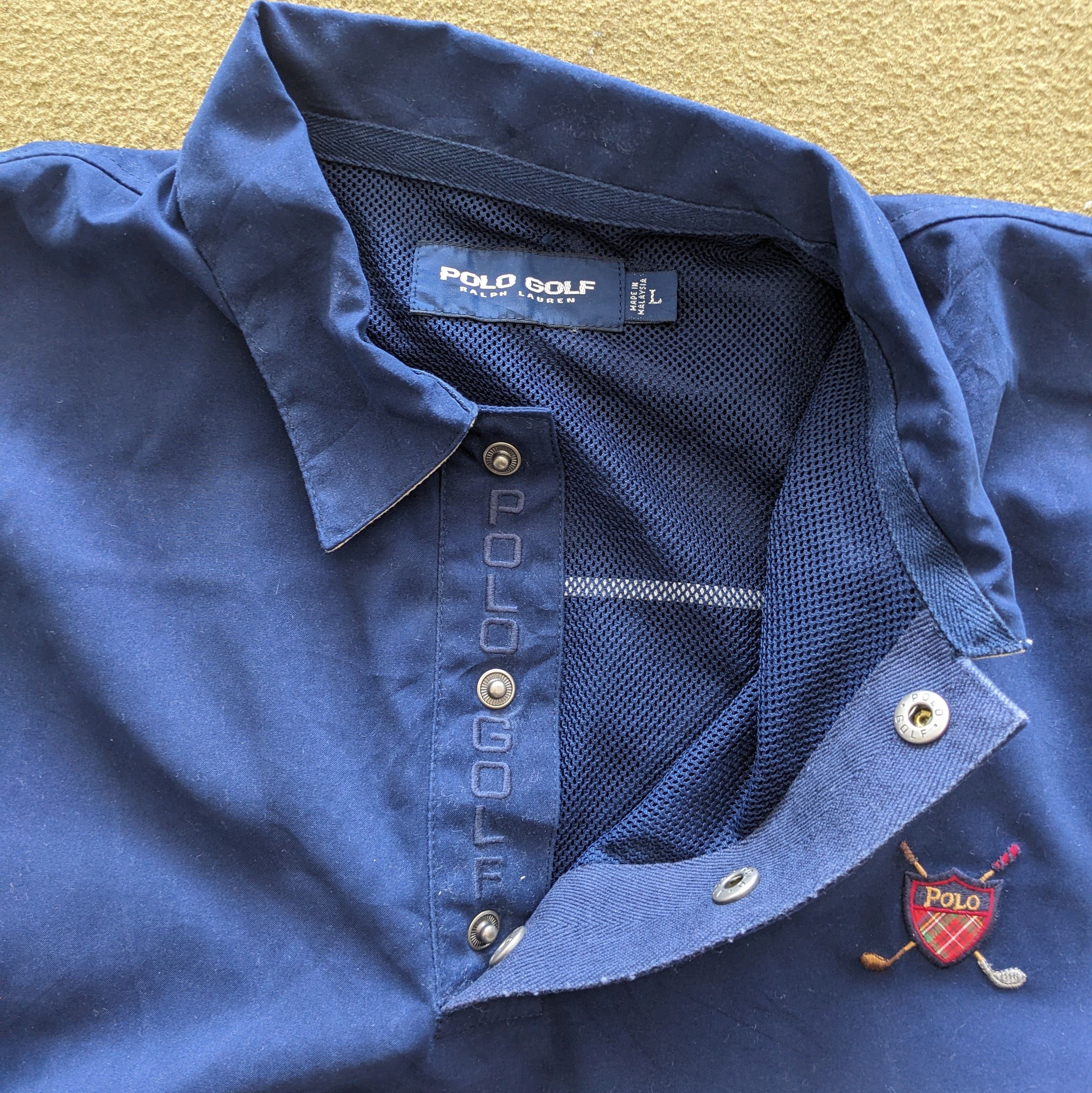 Vintage Vintage POLO GOLF Ralph Lauren Jacket Size US L / EU 52-54 / 3 - 6 Thumbnail