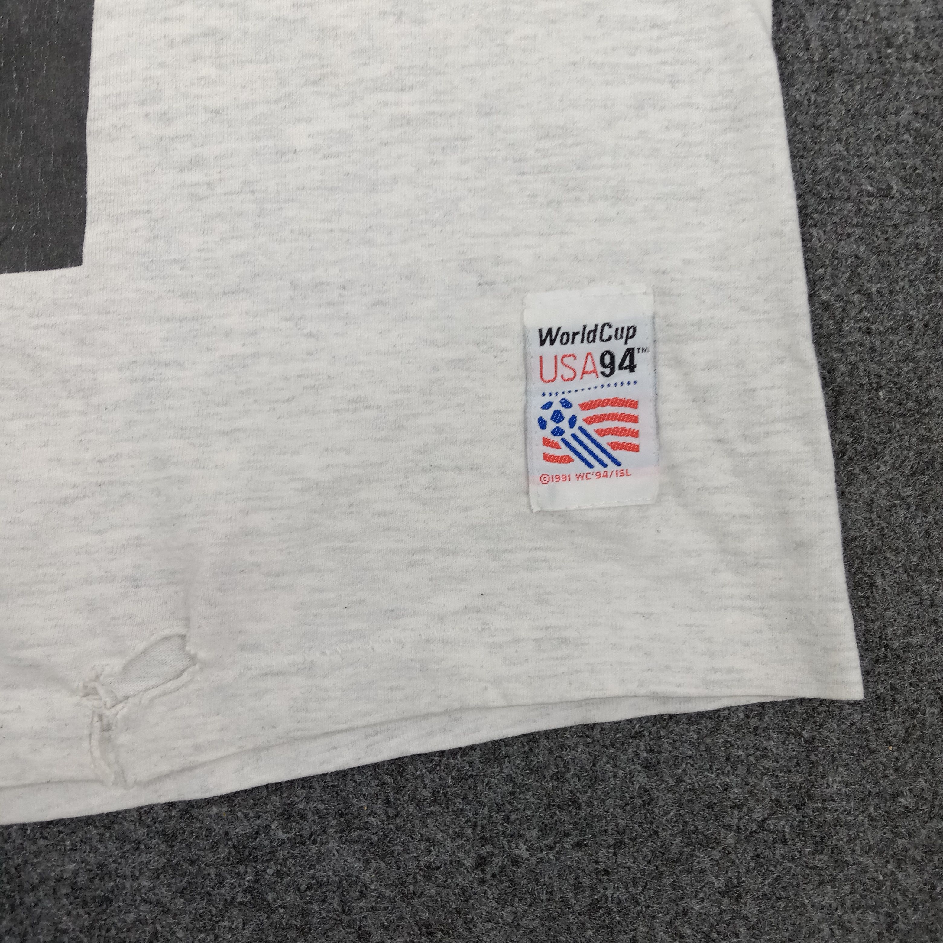 Adidas × Vintage Adidas WorldCupUSA 1994 Sport Style Tshirt Size US XL / EU 56 / 4 - 6 Thumbnail
