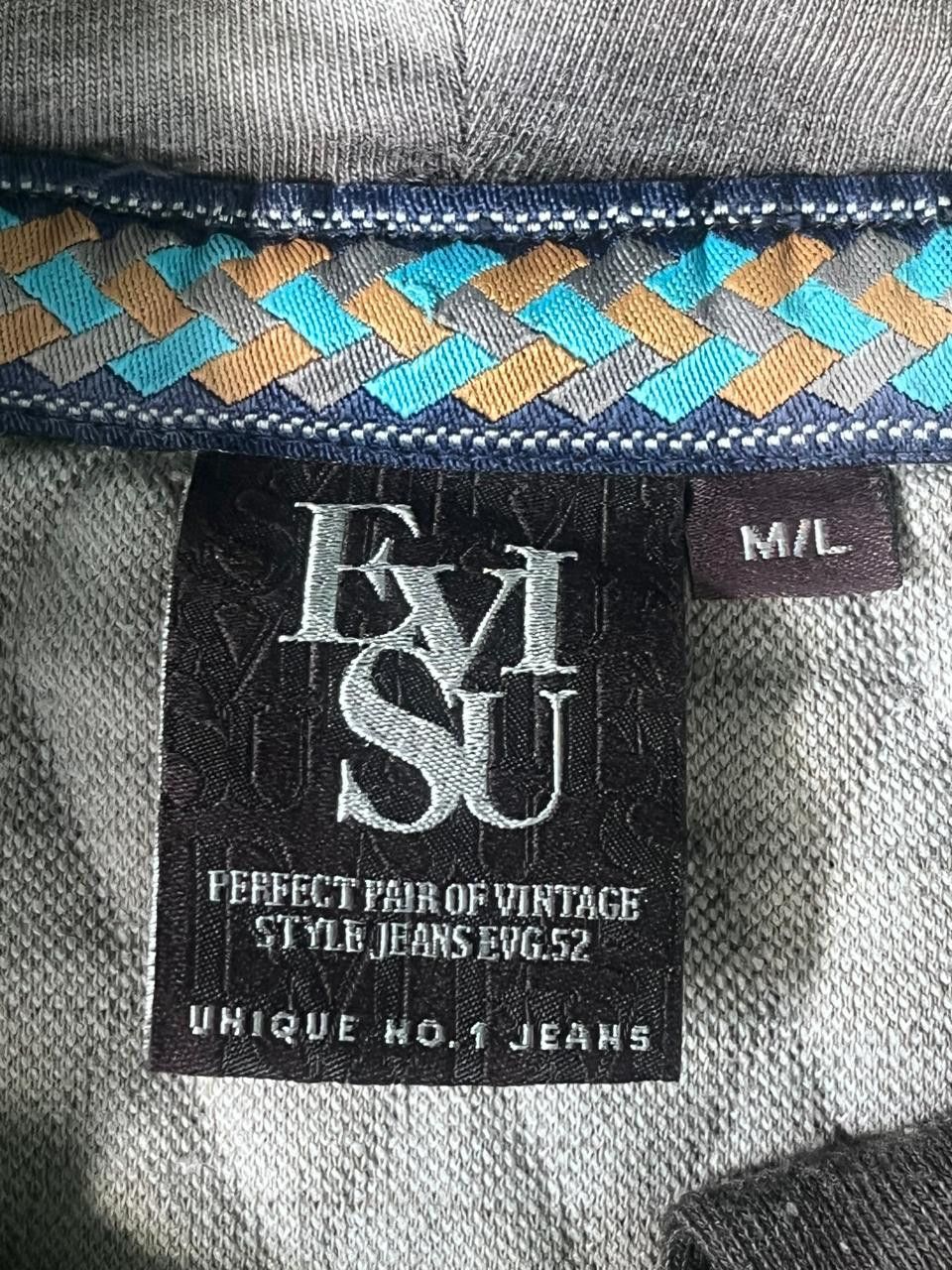 Japanese Brand RARE VINTAGE EVISU Japan Style Pullover Size US M / EU 48-50 / 2 - 6 Thumbnail